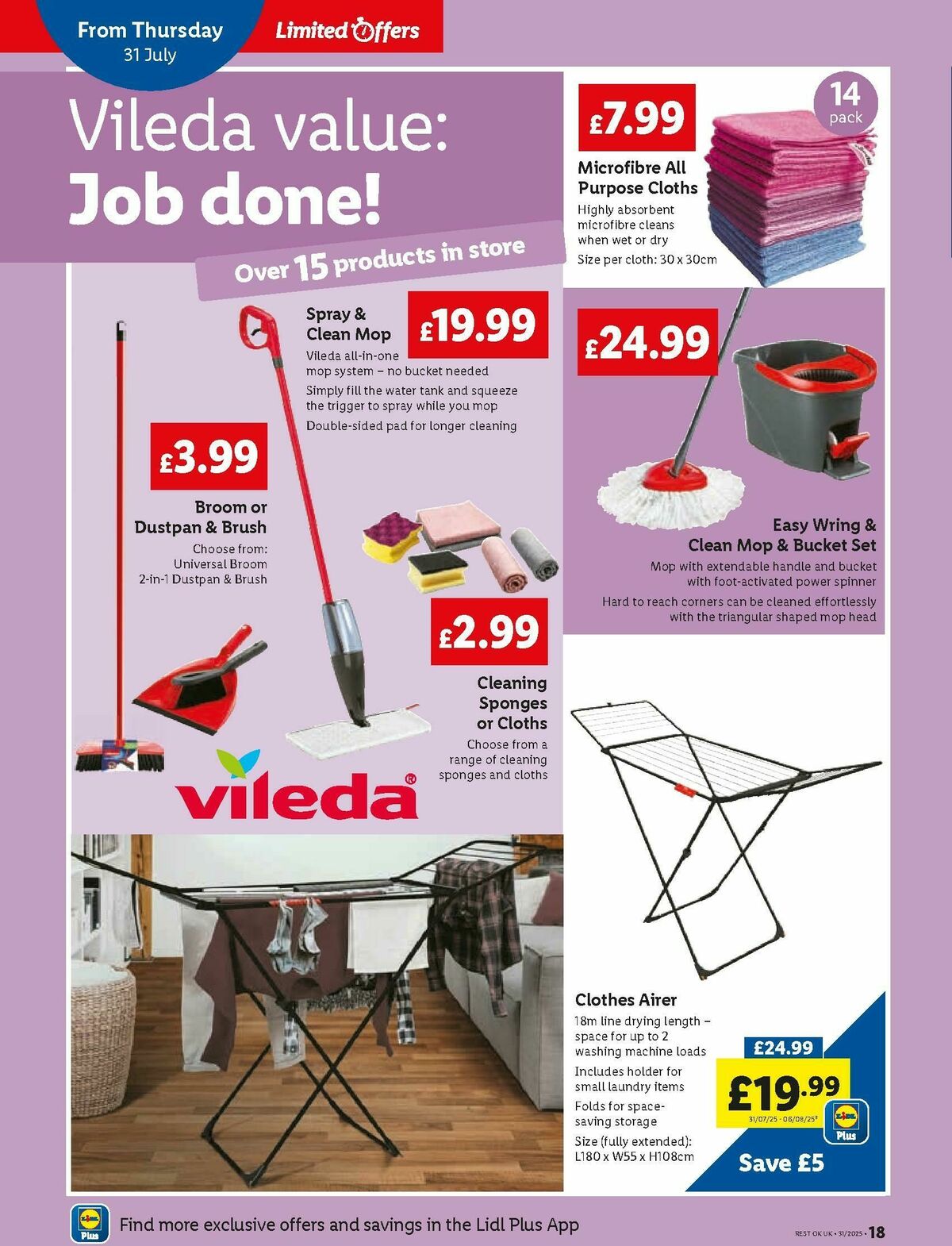 LIDL Offers from 31 July