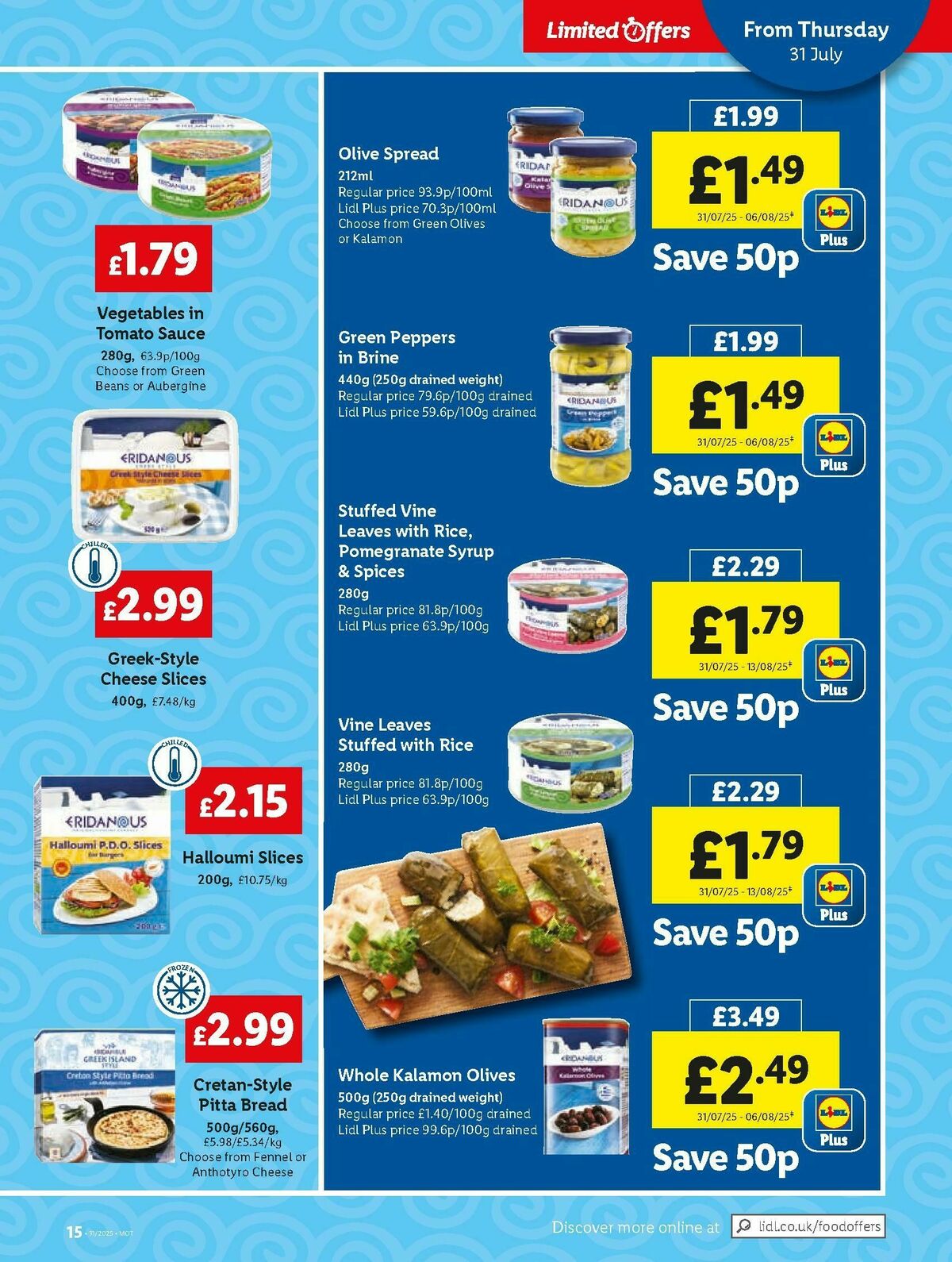 LIDL Scotland Offers from 31 July