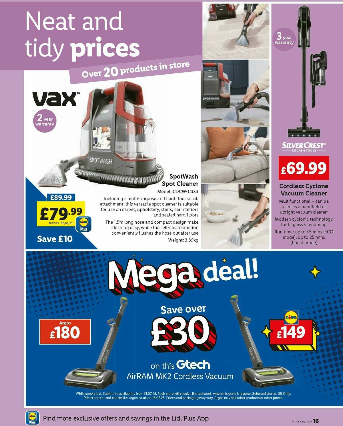 LIDL Scotland Offers from 31 July