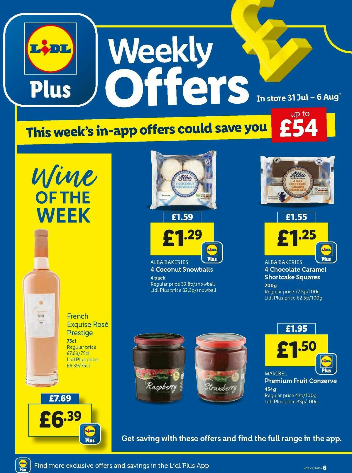 LIDL Scotland Offers from 31 July