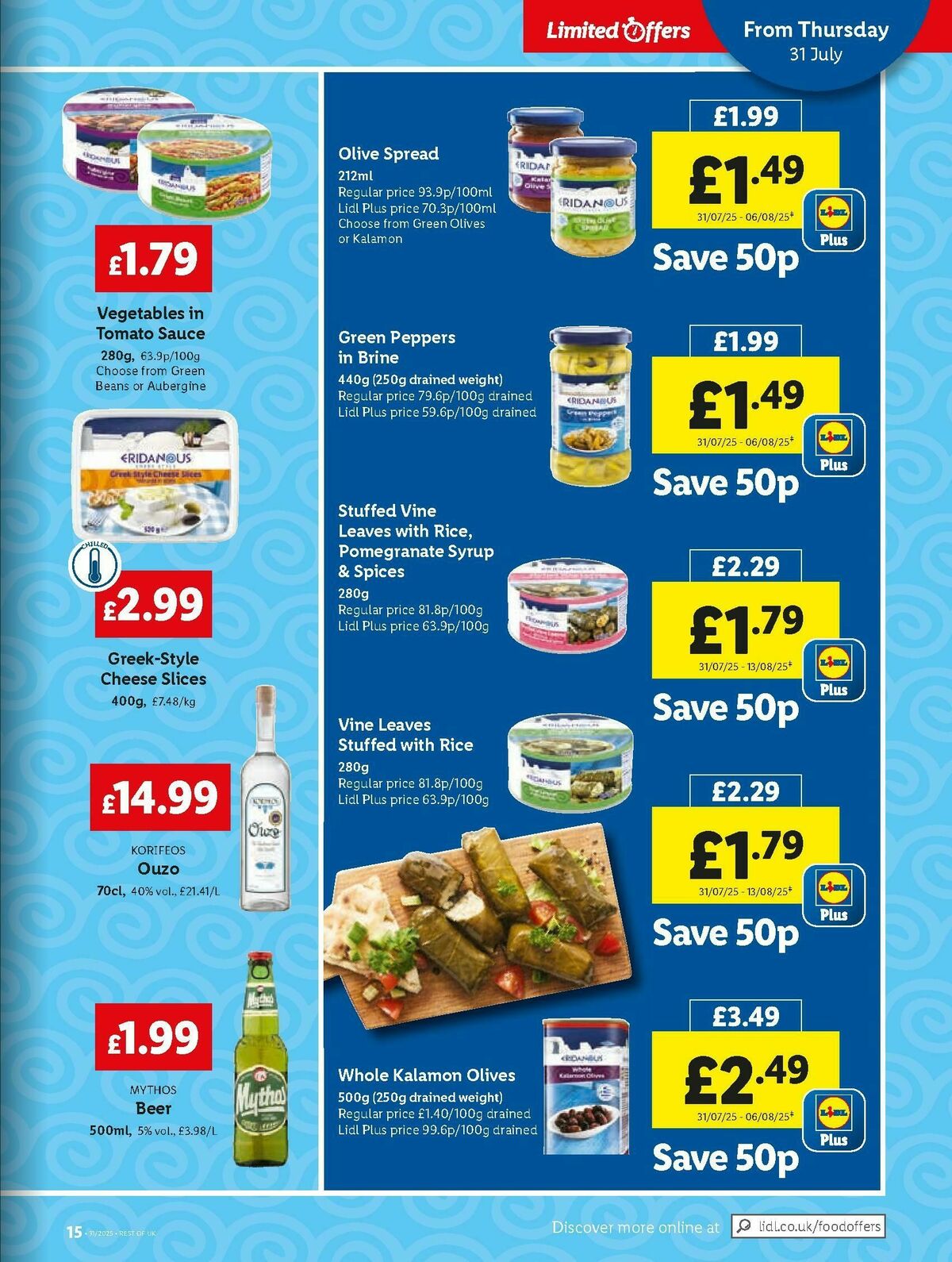 LIDL Wales Offers from 31 July