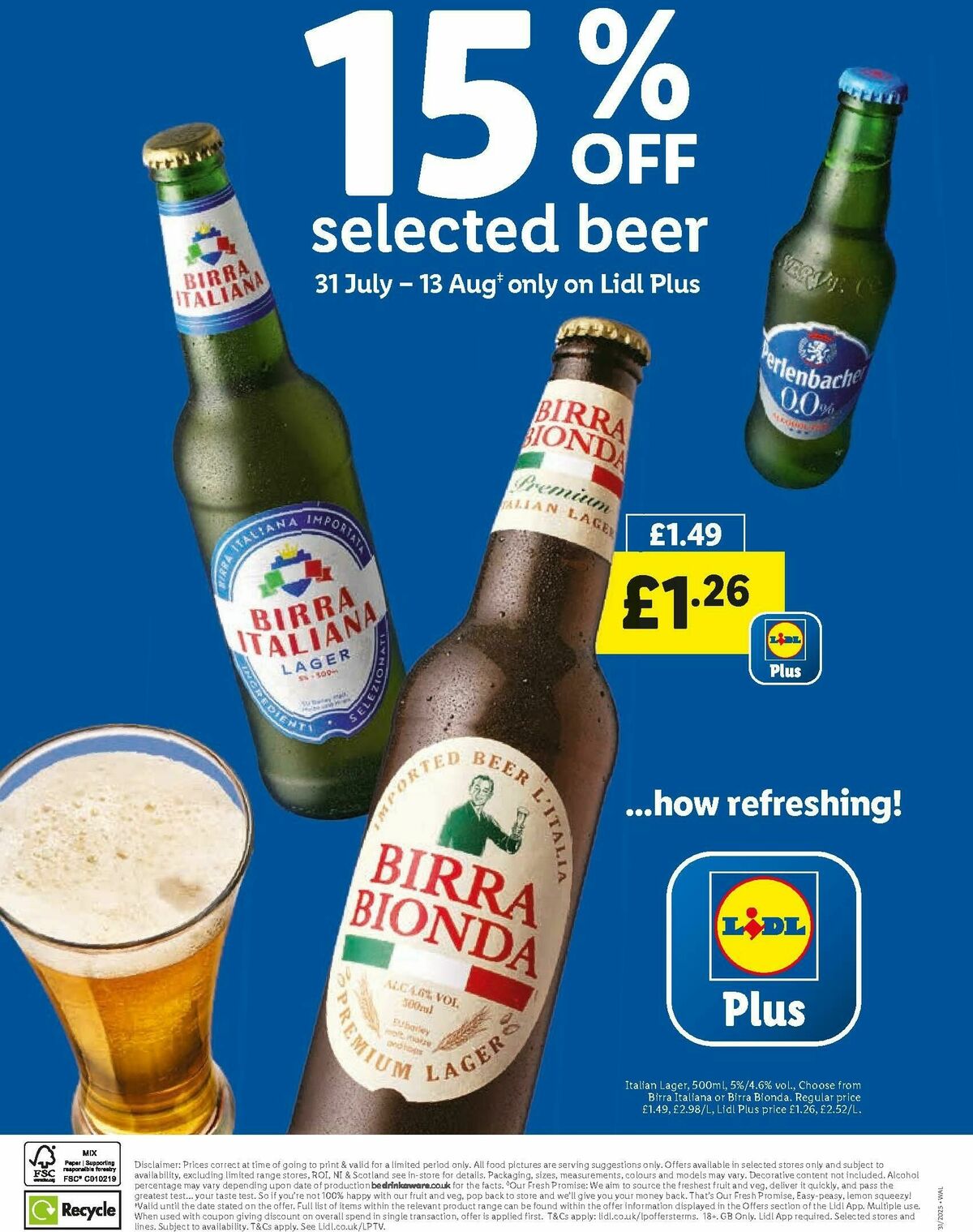 LIDL Wales Offers from 31 July