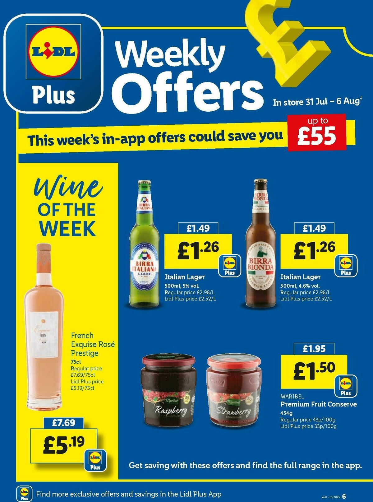 LIDL Wales Offers from 31 July