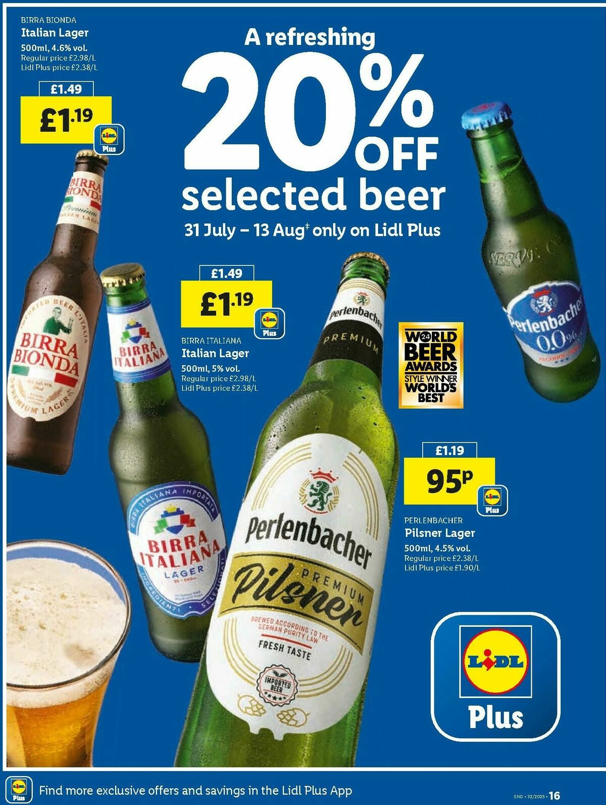 LIDL Offers from 7 August