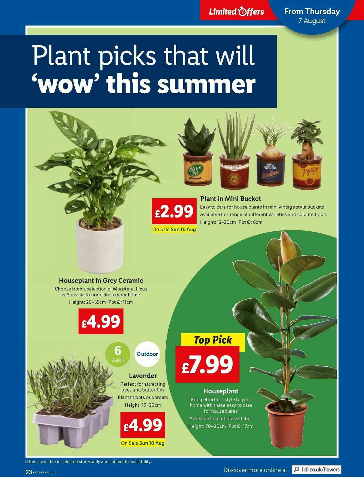 LIDL Offers from 7 August