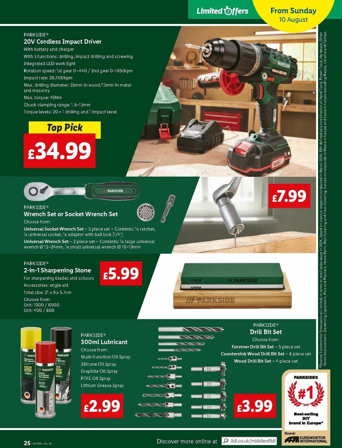 LIDL Scotland Offers from 7 August