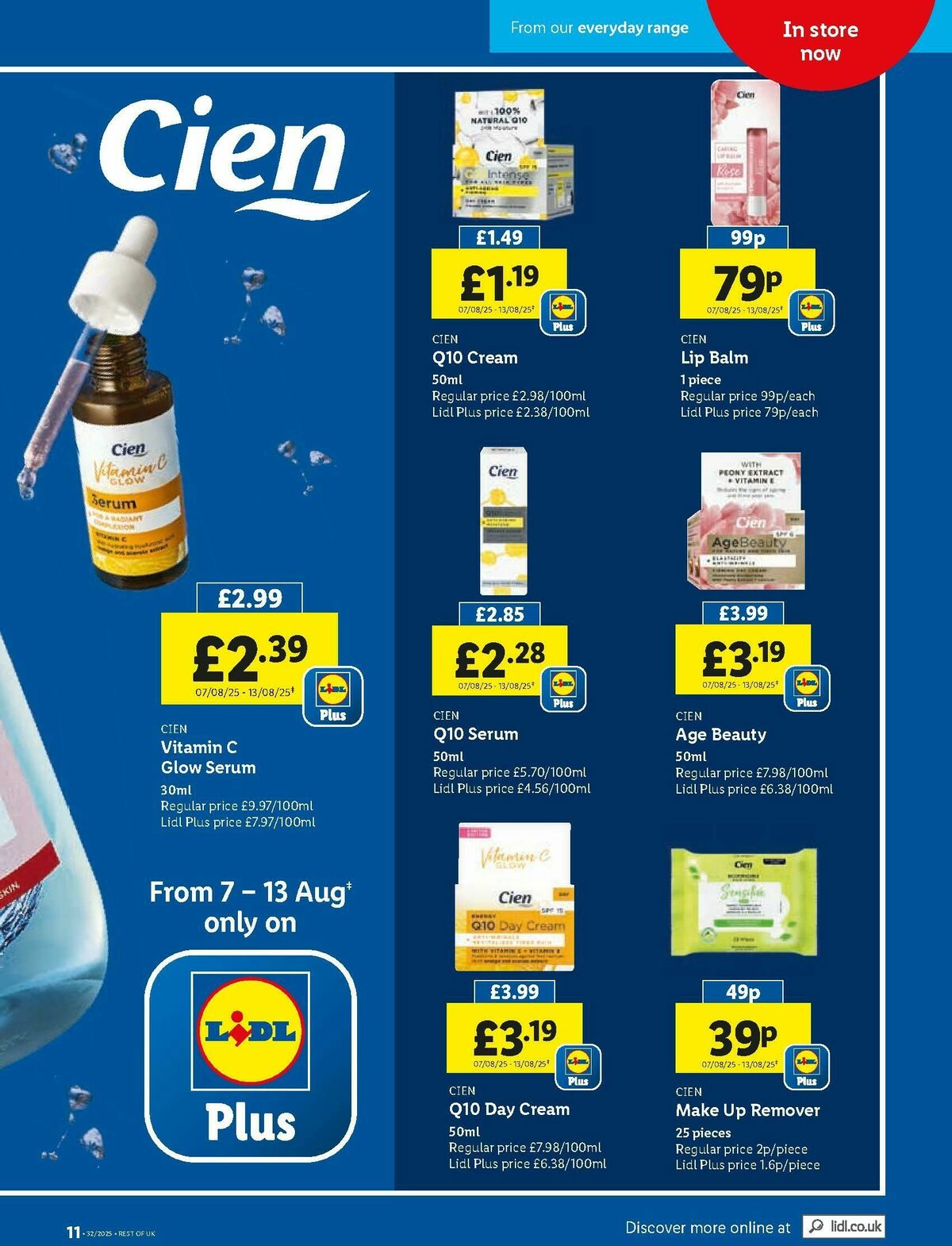 LIDL Wales Offers from 7 August