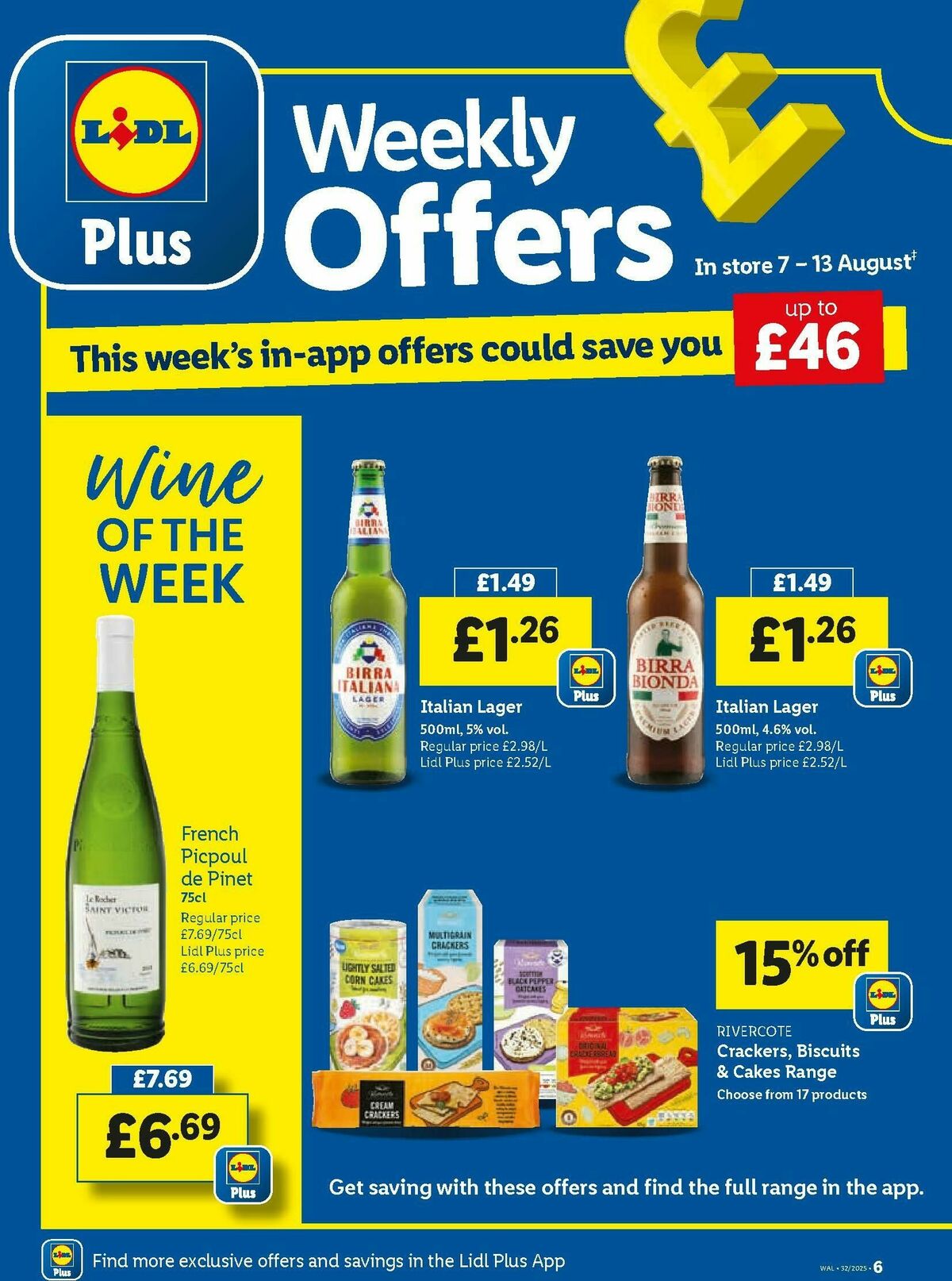LIDL Wales Offers from 7 August
