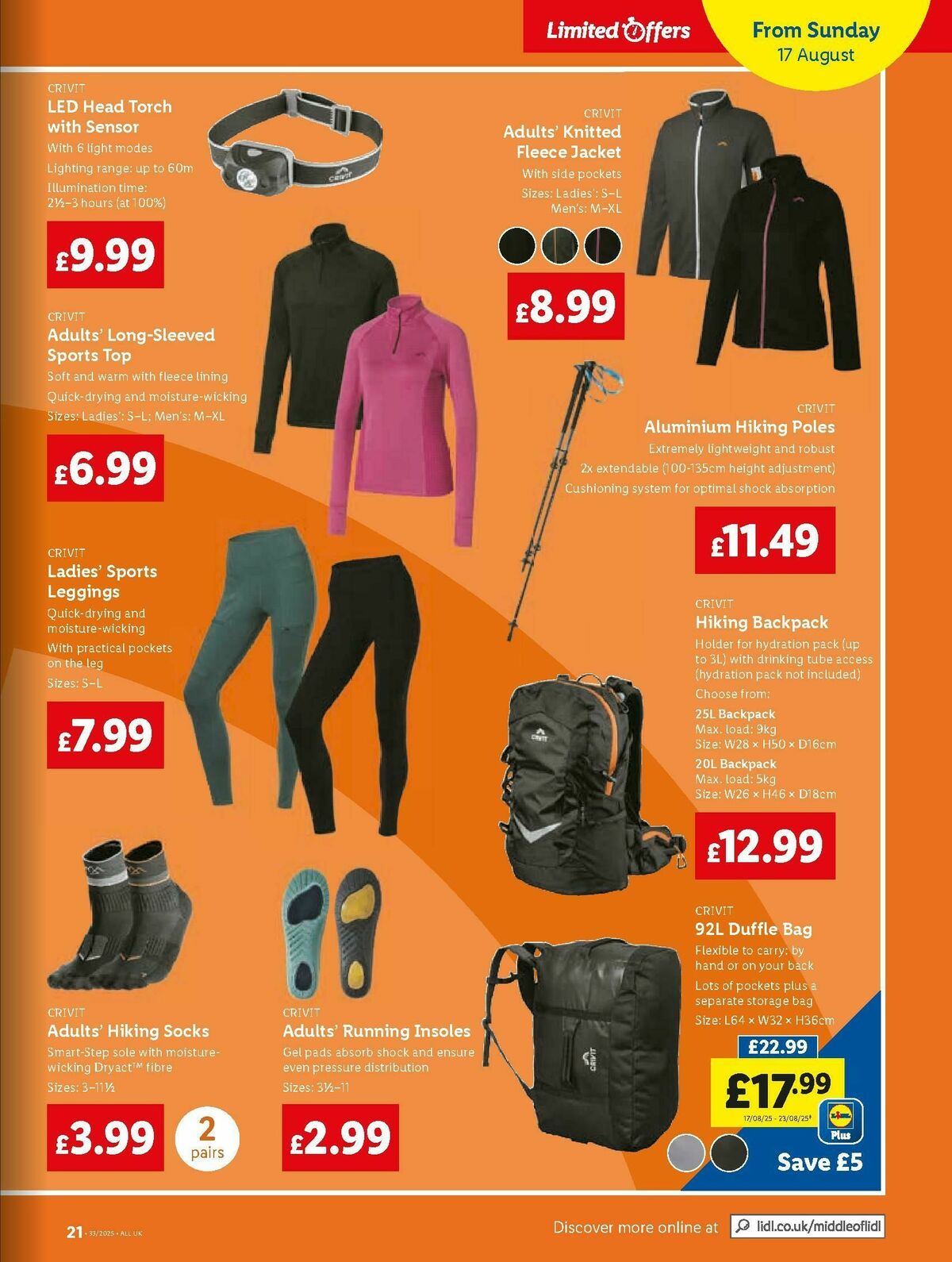 LIDL Offers from 14 August