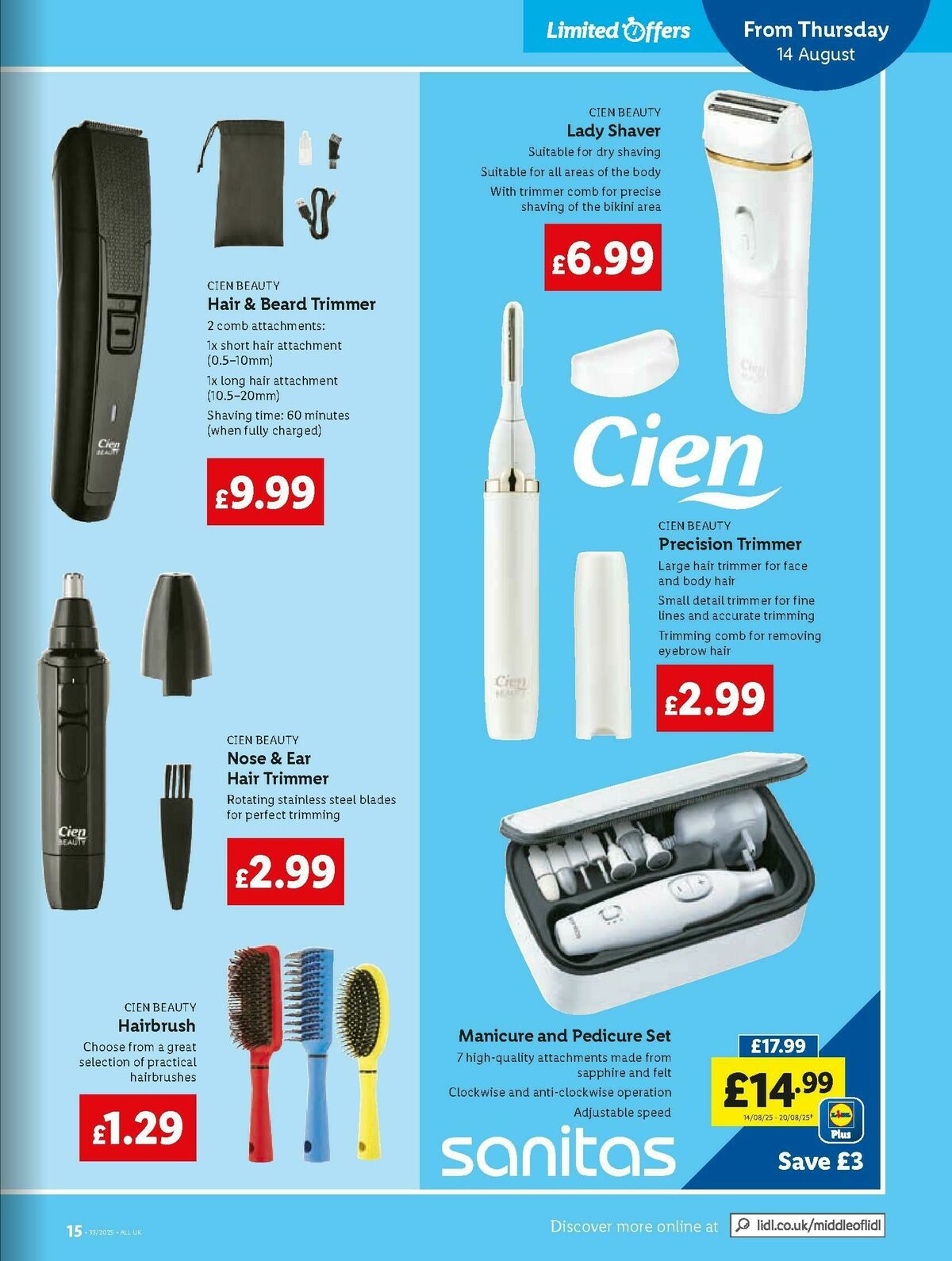 LIDL Scotland Offers from 14 August