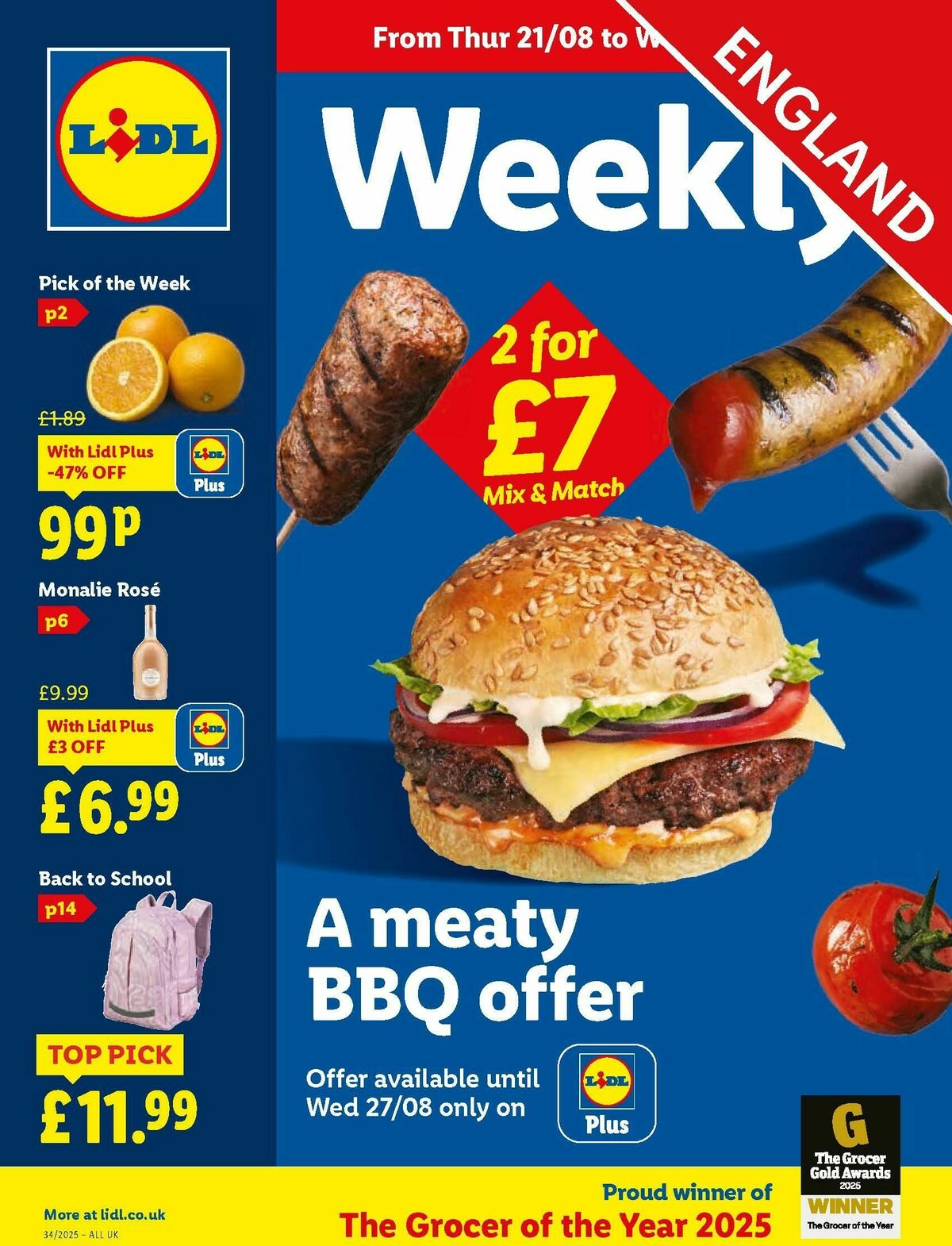 LIDL Offers from 21 August