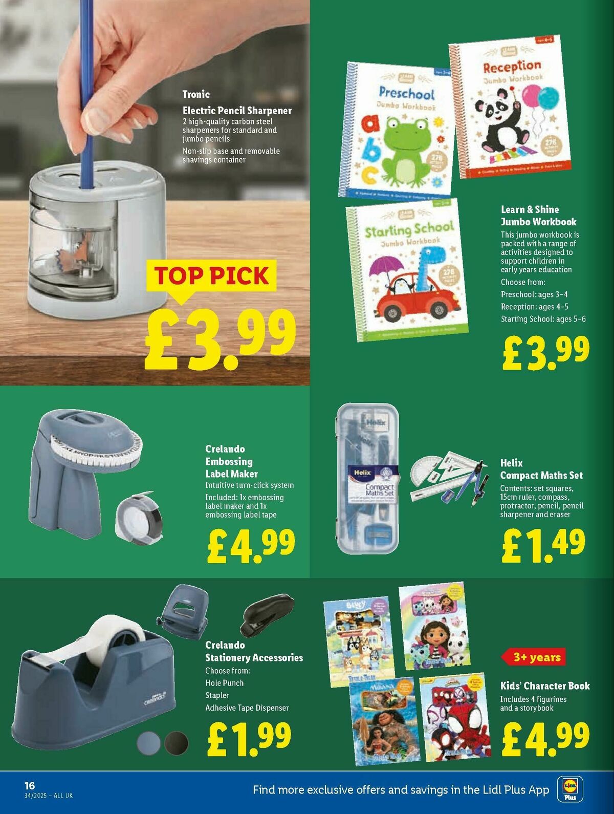 LIDL Offers from 21 August