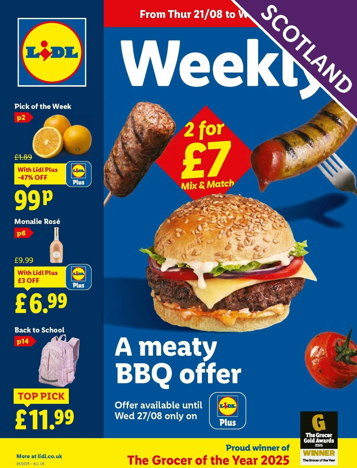 LIDL Scotland Offers from 21 August