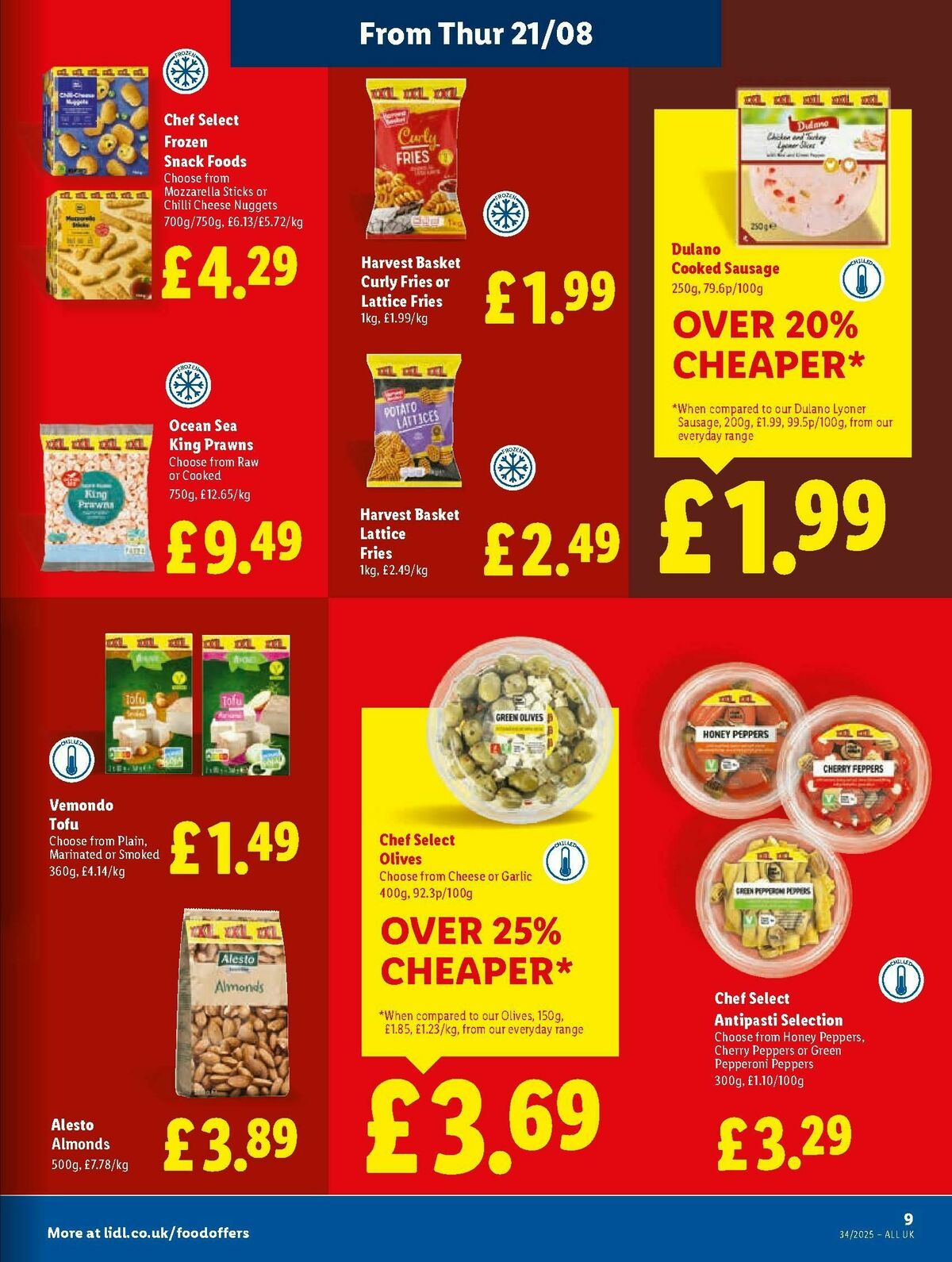 LIDL Scotland Offers from 21 August