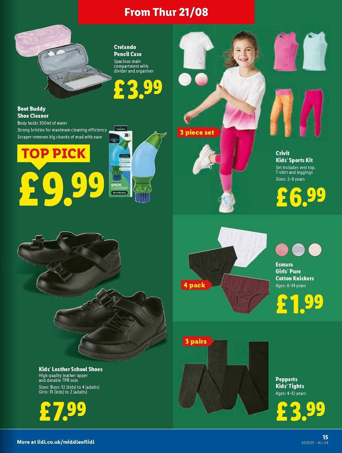 LIDL Scotland Offers from 21 August