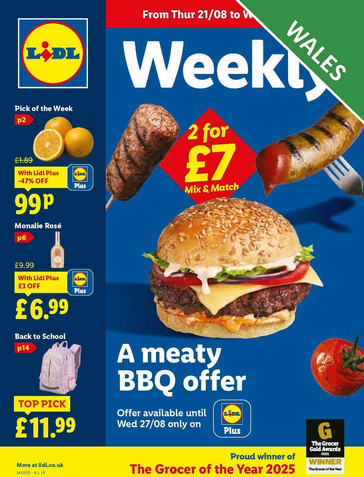 LIDL Wales Offers from 21 August