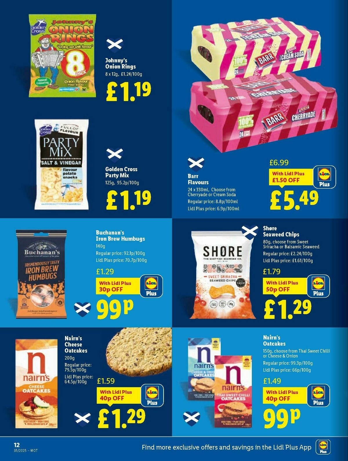LIDL Scotland Offers from 28 August