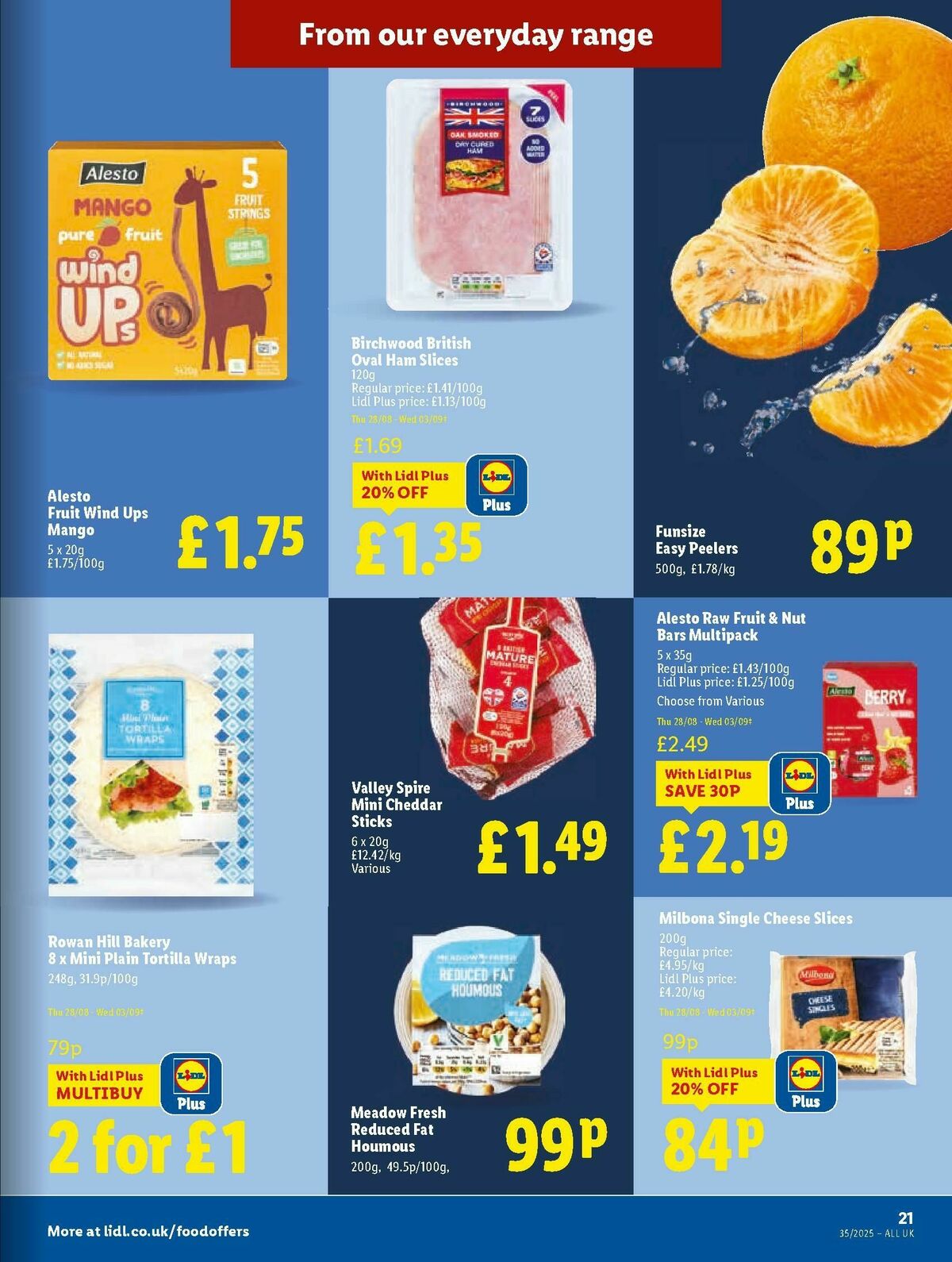 LIDL Scotland Offers from 28 August