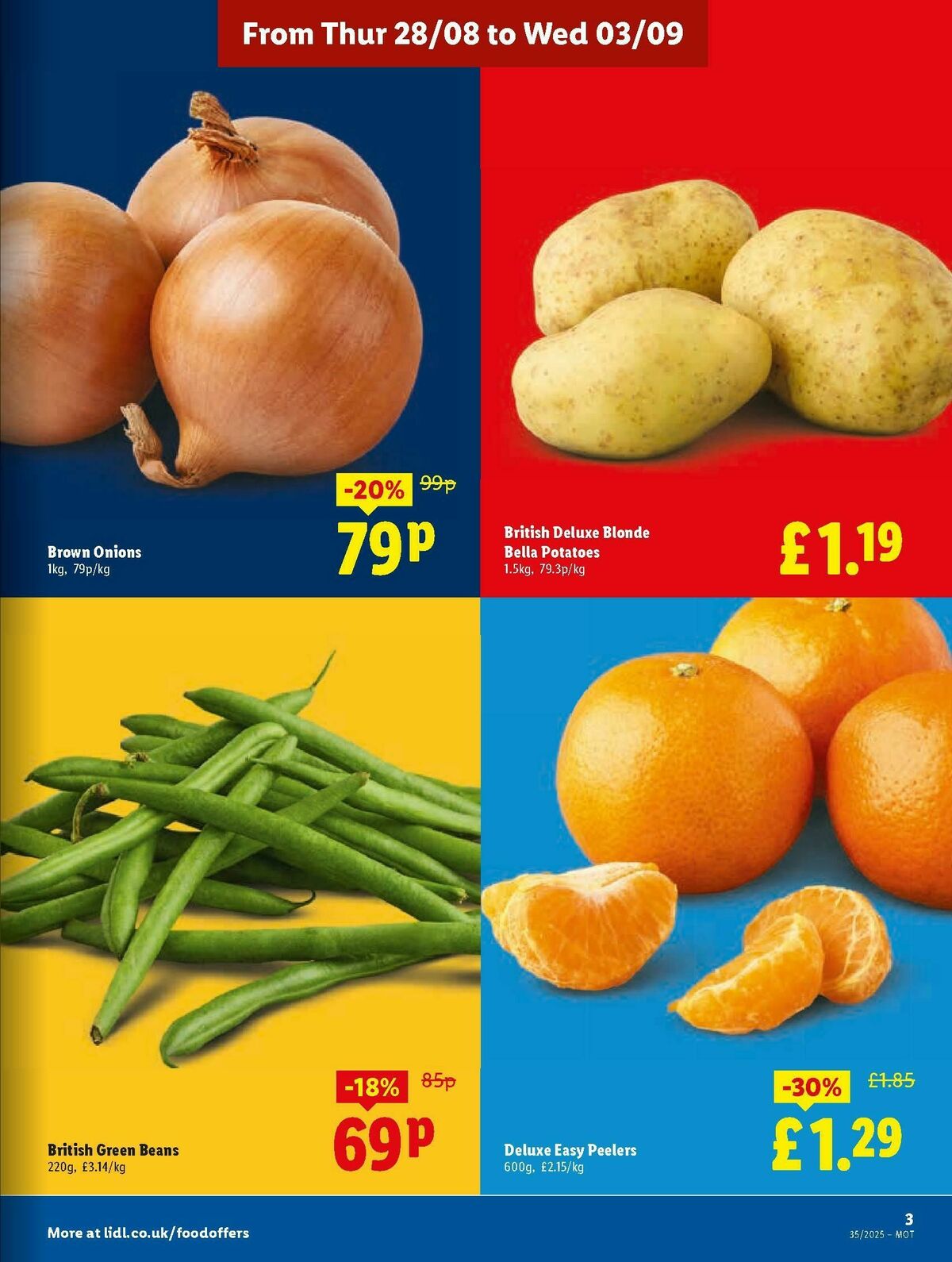 LIDL Scotland Offers from 28 August