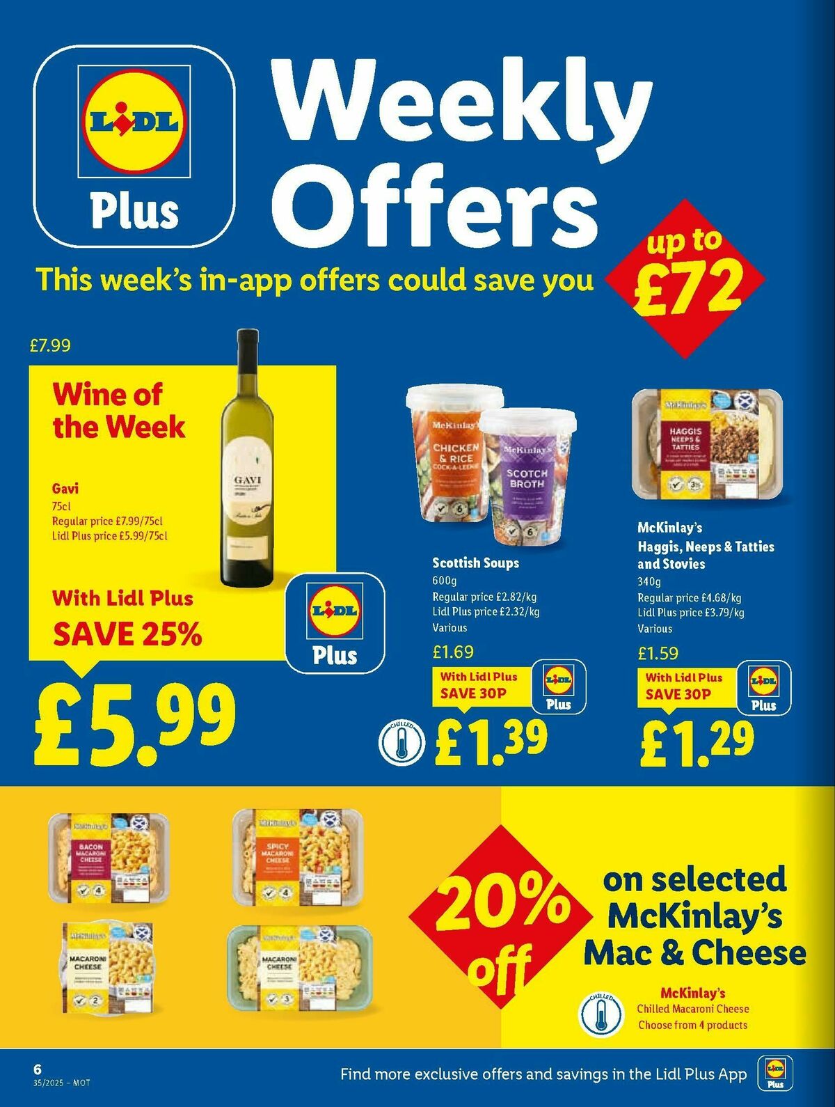 LIDL Scotland Offers from 28 August