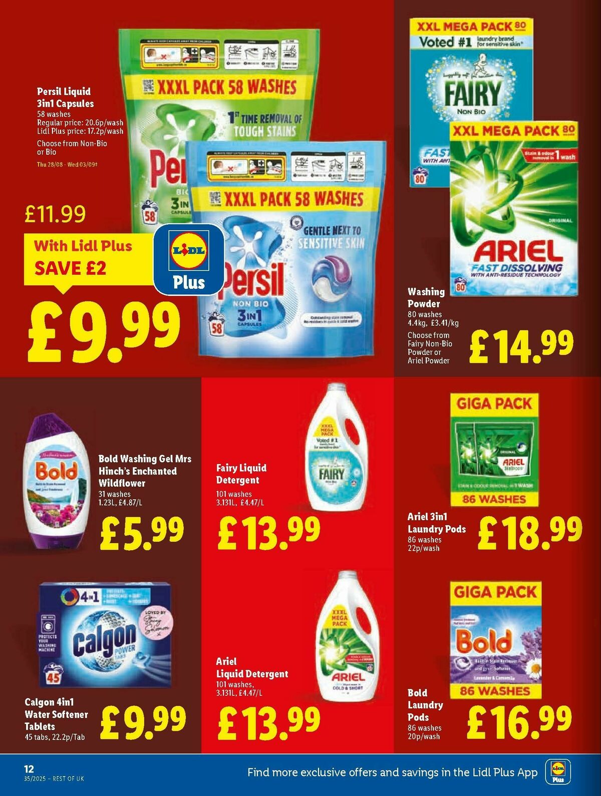 LIDL Wales Offers from 28 August