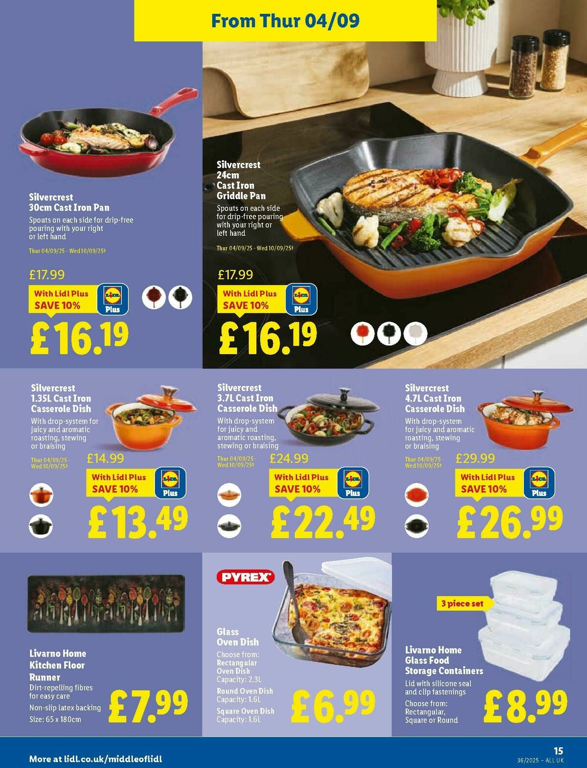 LIDL Offers from 4 September