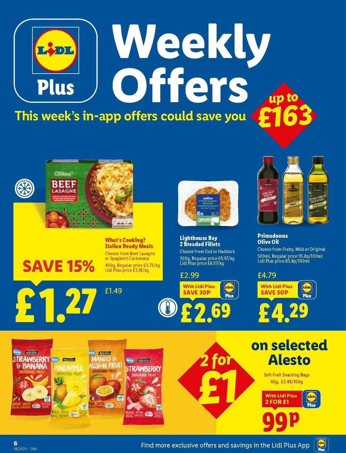 LIDL Offers from 4 September