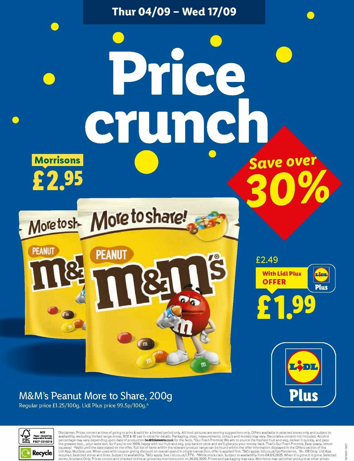 LIDL Scotland Offers from 4 September