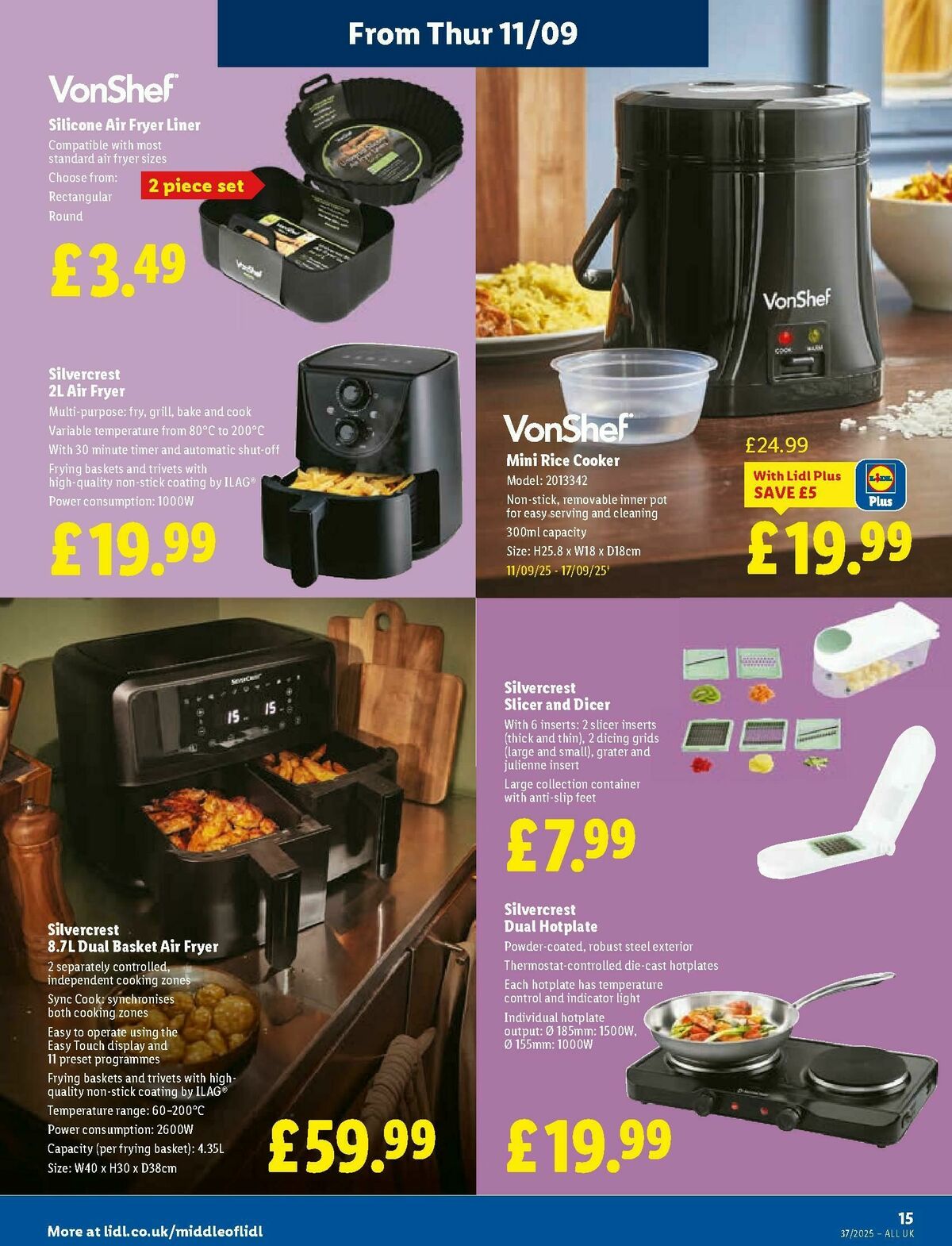 LIDL Offers from 11 September