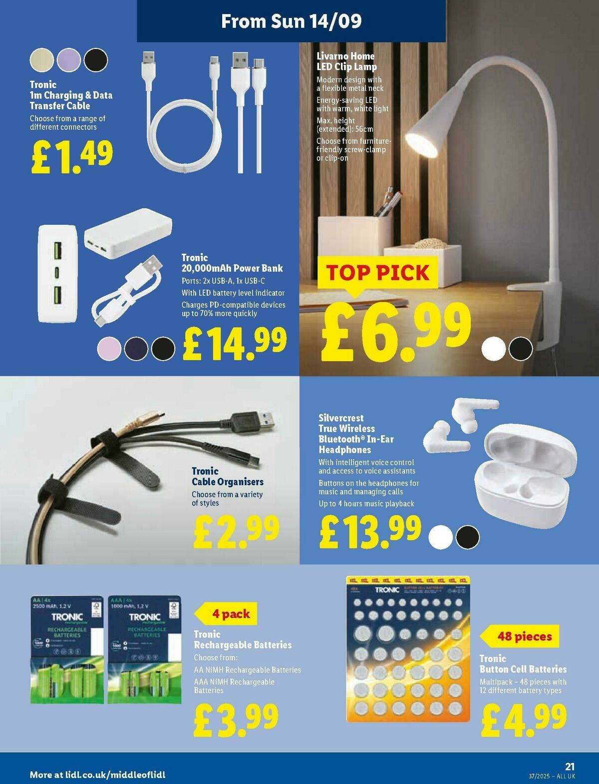 LIDL Offers from 11 September