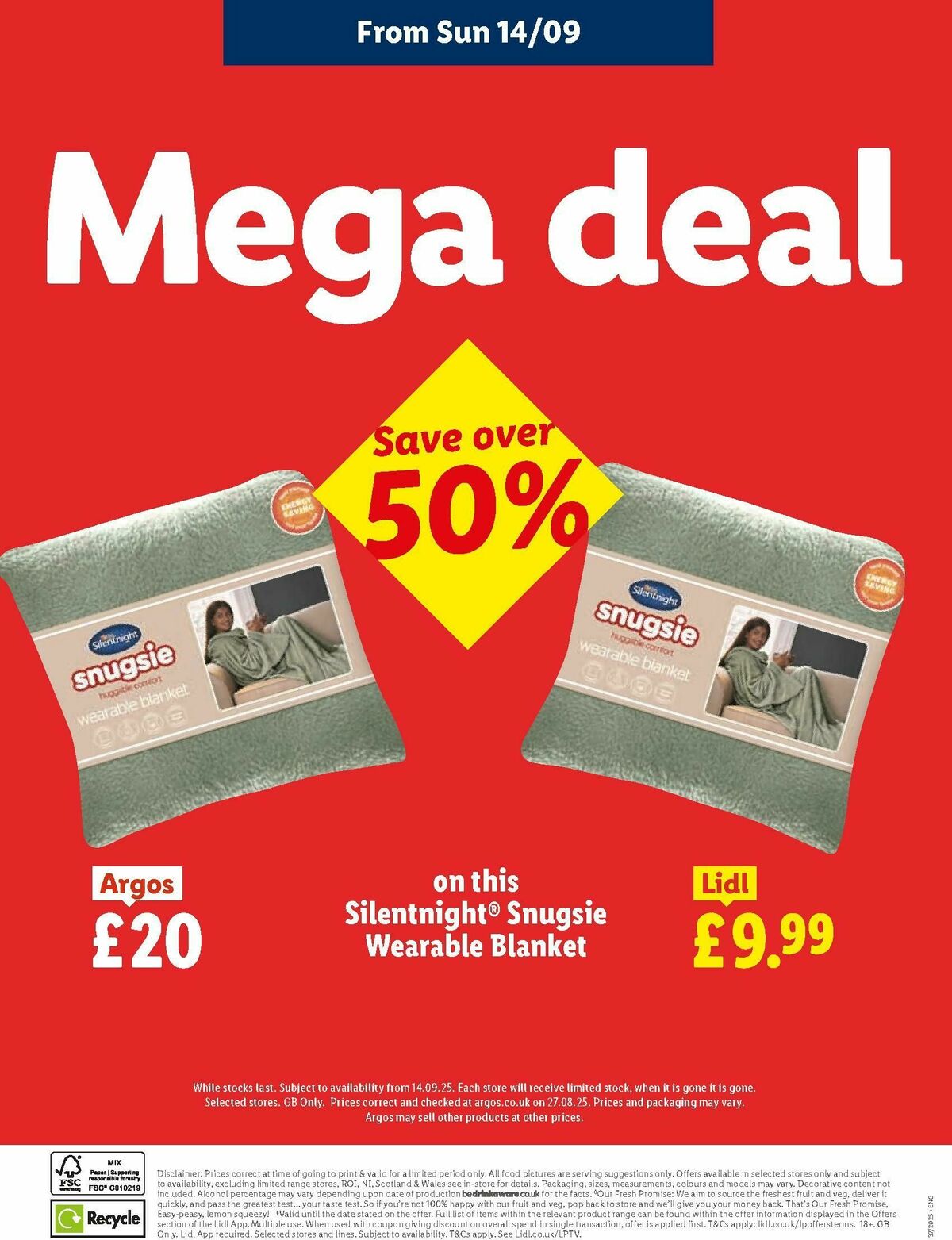 LIDL Offers from 11 September