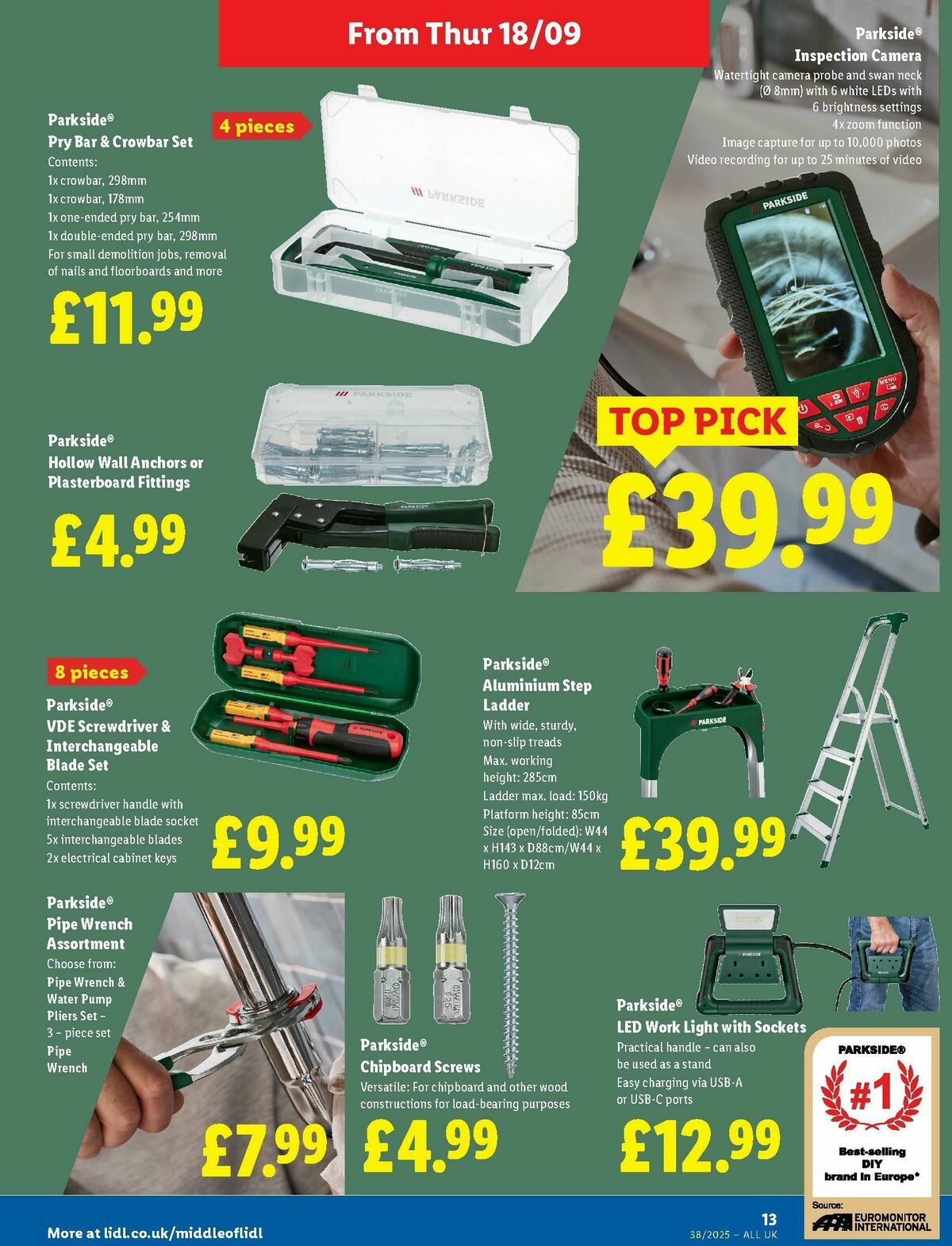 LIDL Offers from 18 September