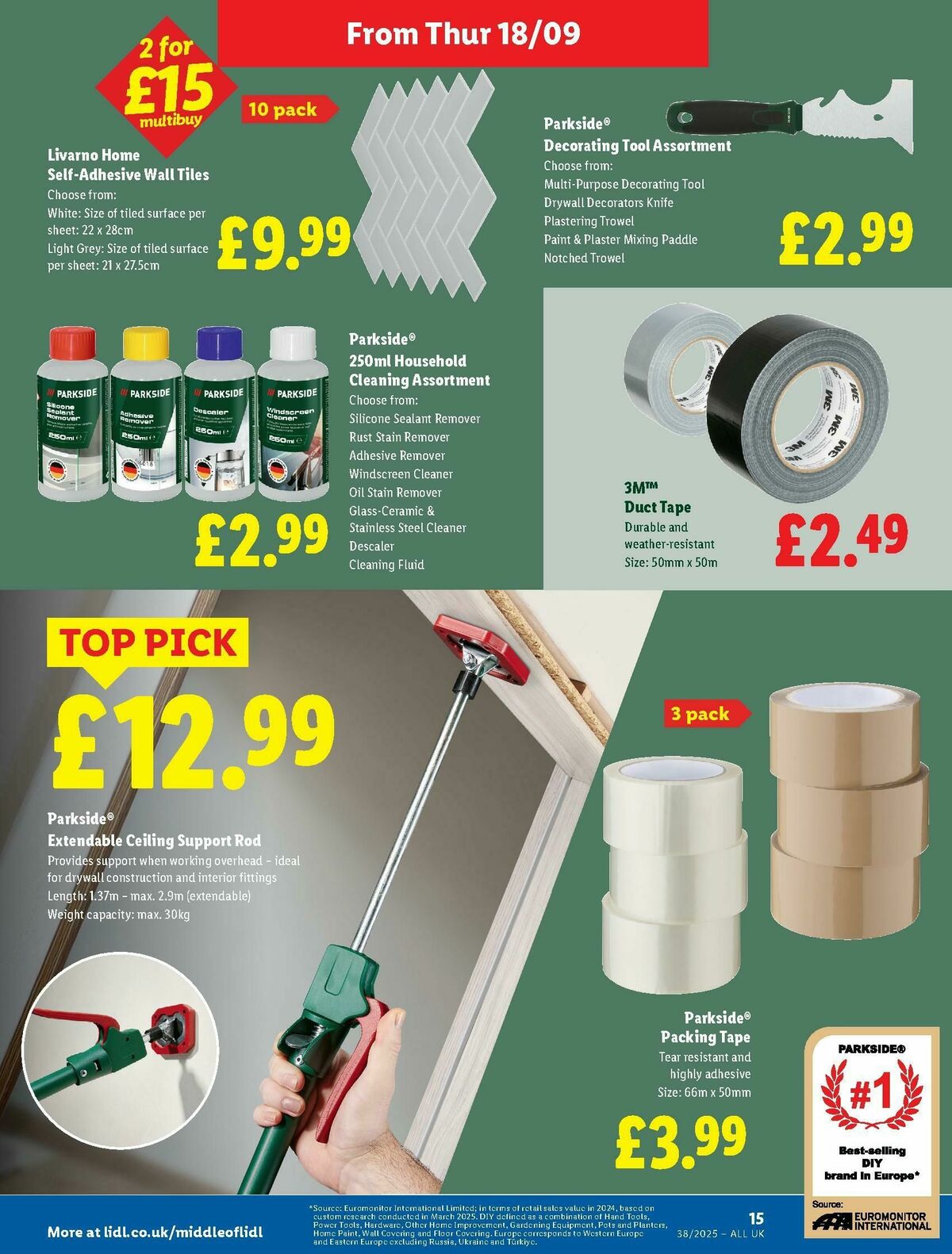 LIDL Scotland Offers from 18 September