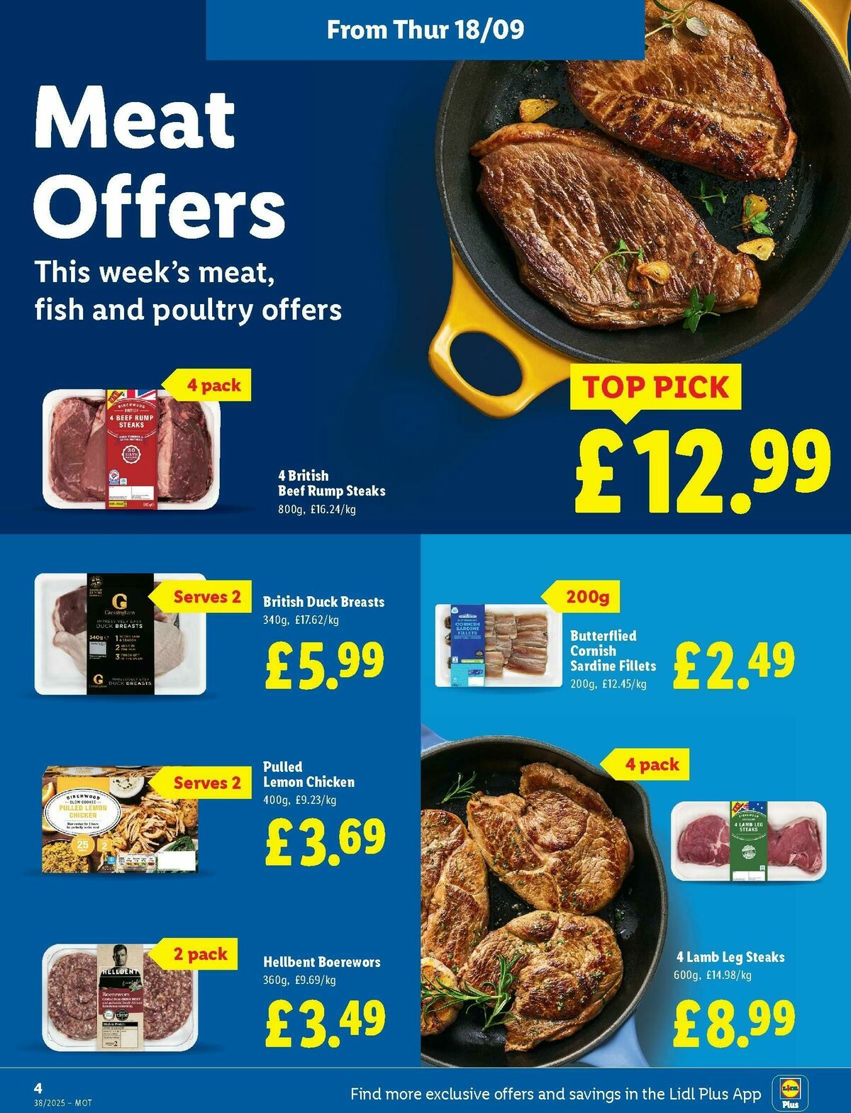LIDL Scotland Offers from 18 September