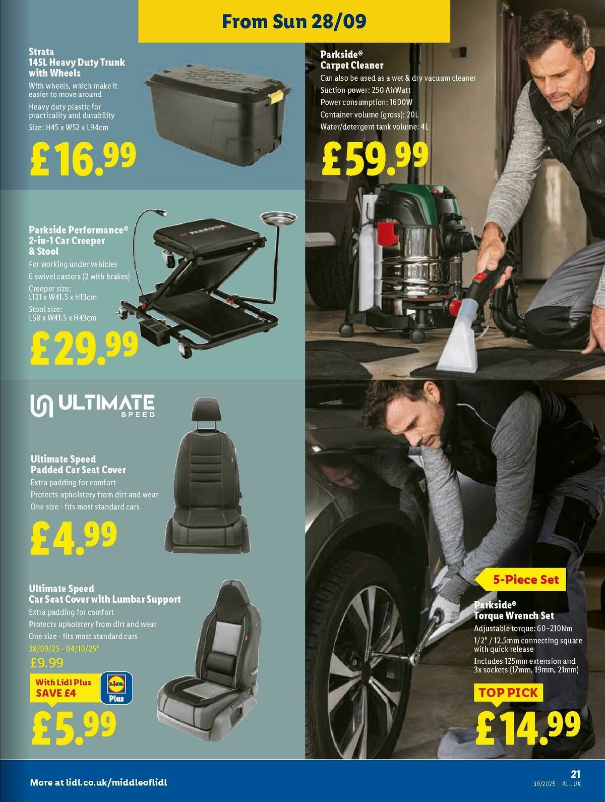 LIDL Offers from 25 September