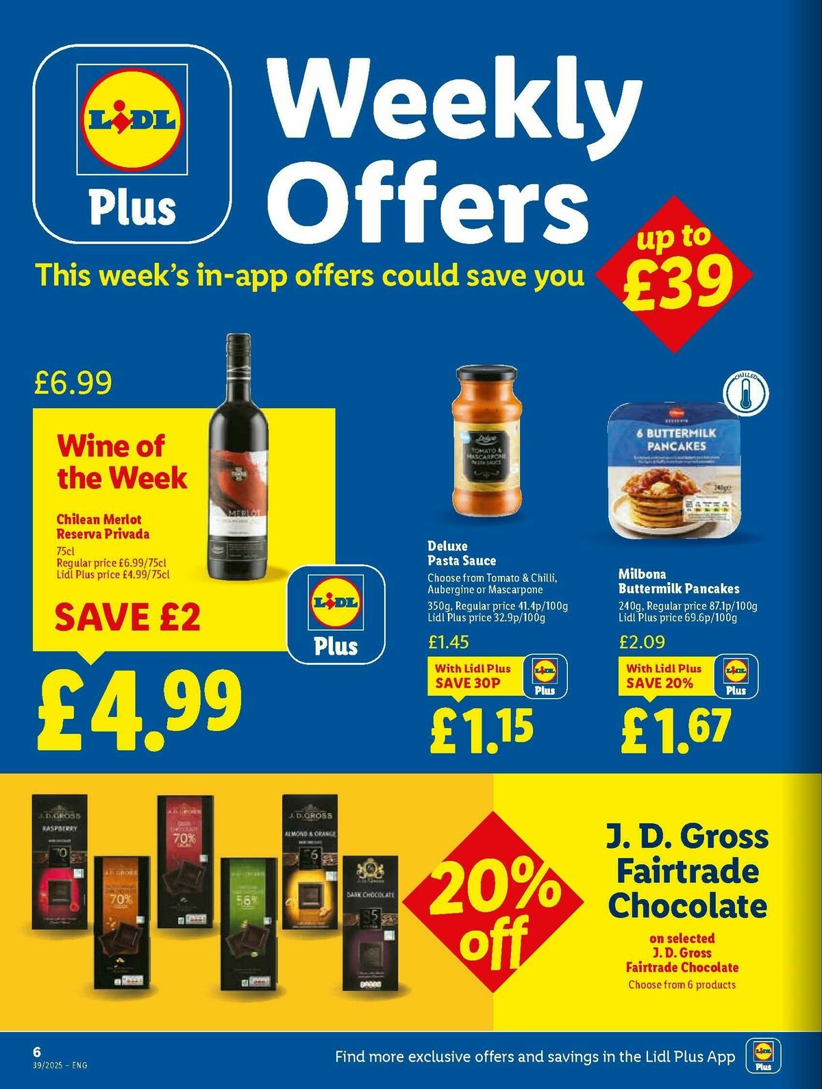 LIDL Offers from 25 September