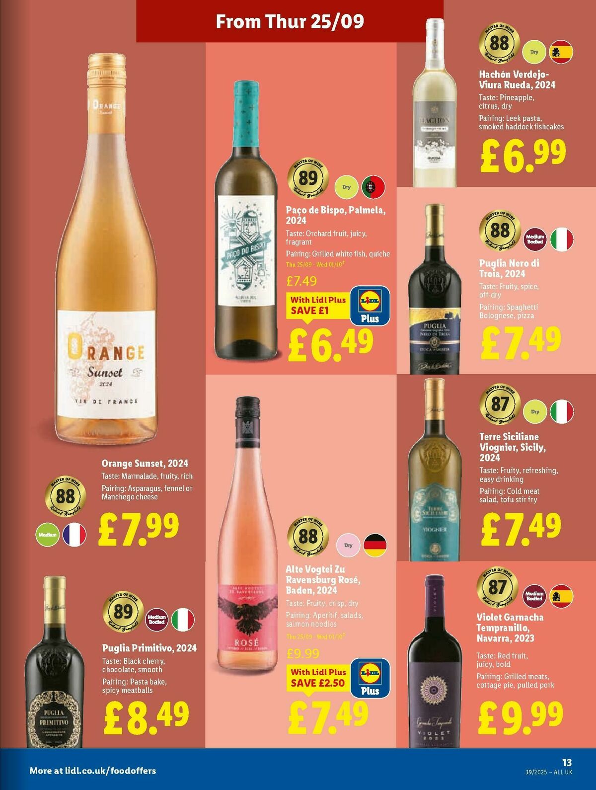 LIDL Scotland Offers from 25 September