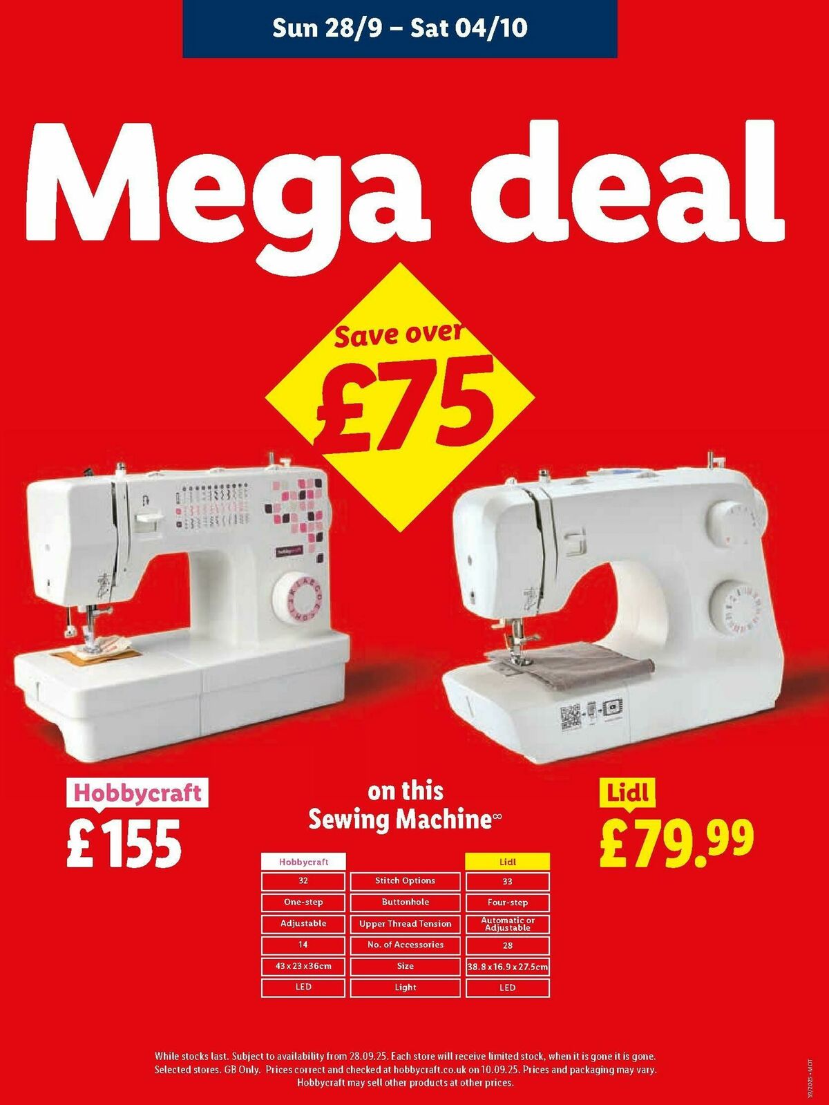 LIDL Scotland Offers from 25 September