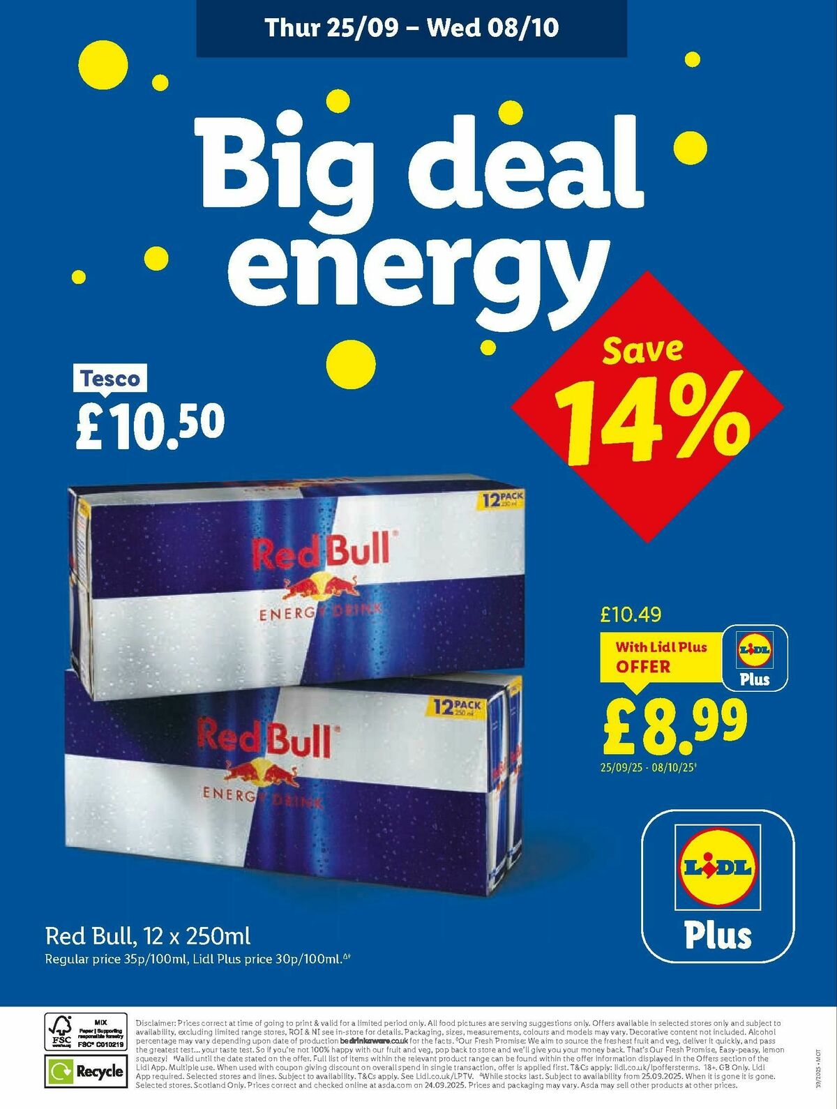 LIDL Scotland Offers from 25 September