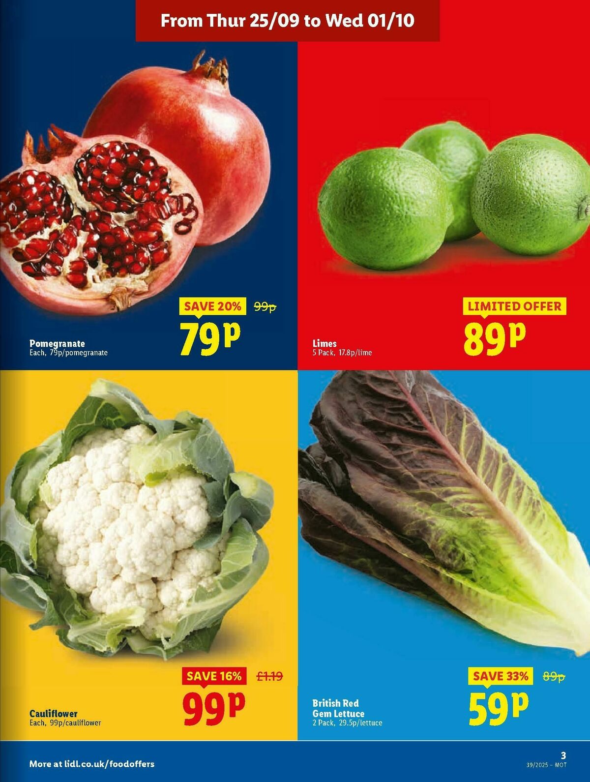 LIDL Scotland Offers from 25 September