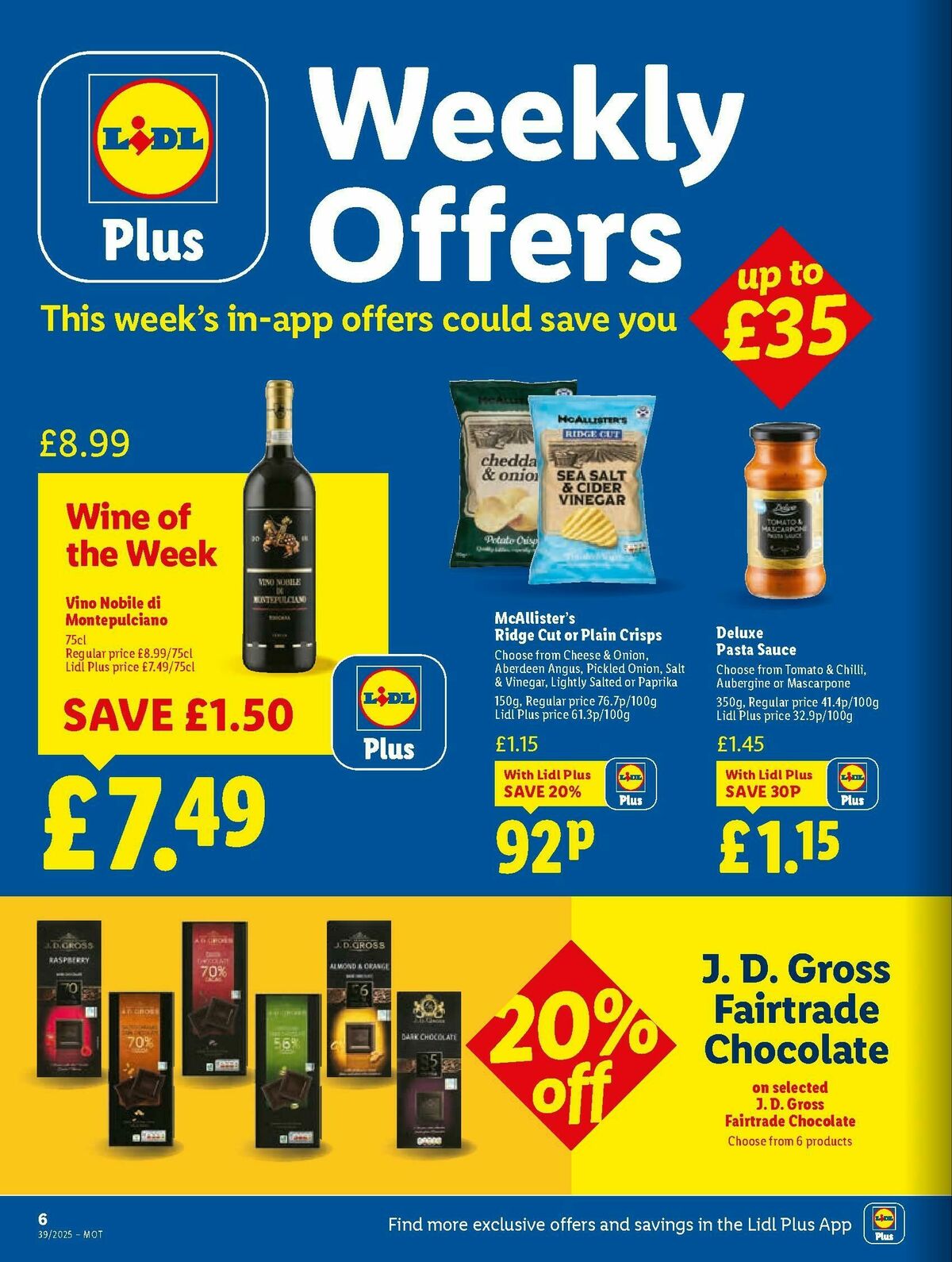 LIDL Scotland Offers from 25 September