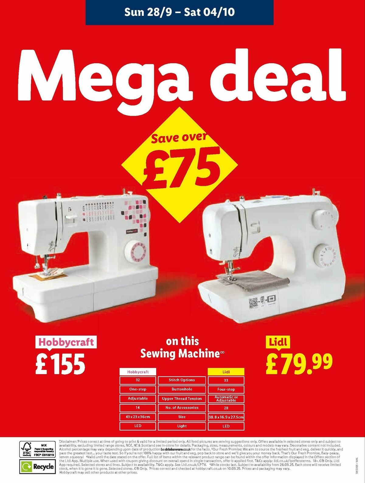 LIDL Wales Offers from 25 September