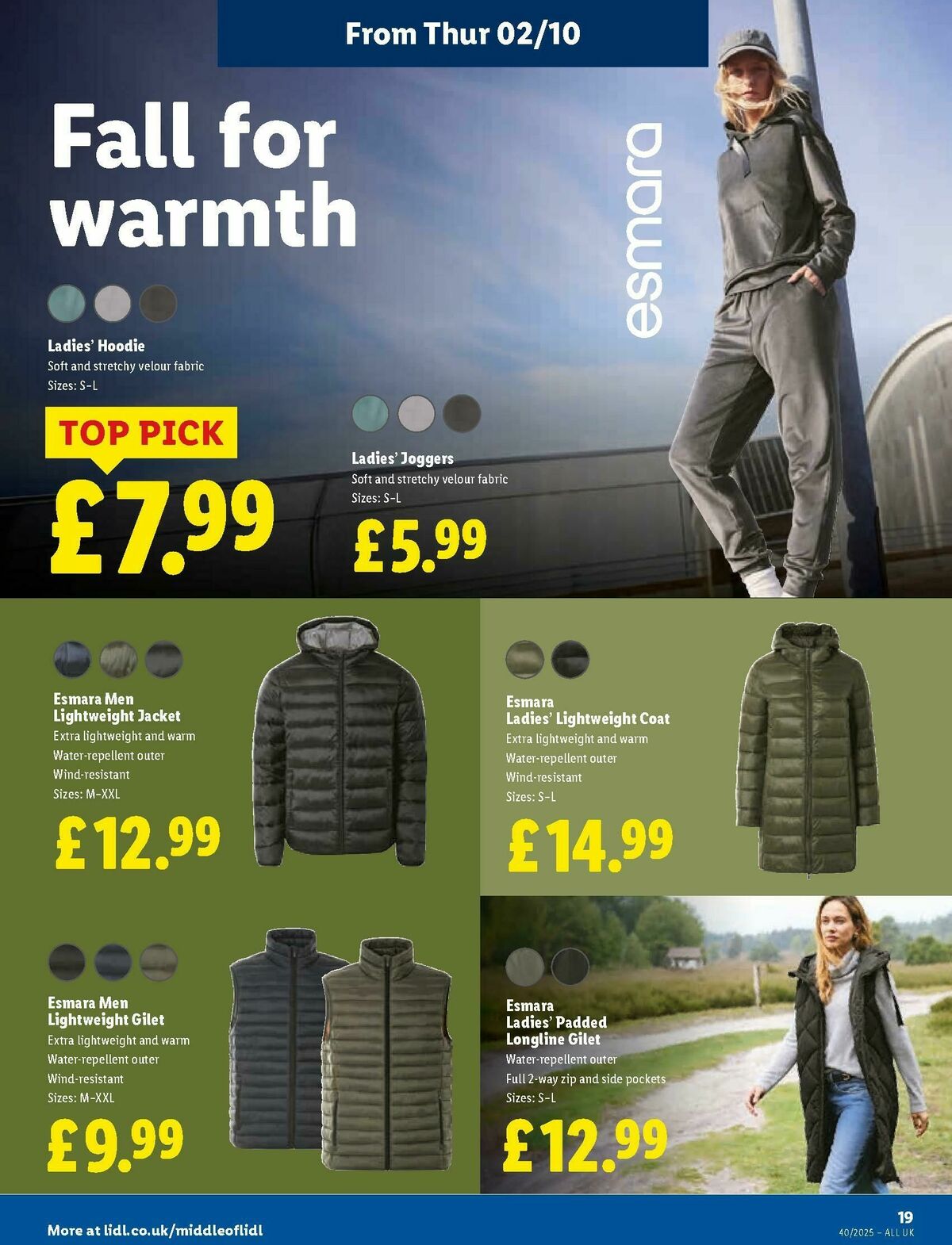 LIDL Offers from 2 October