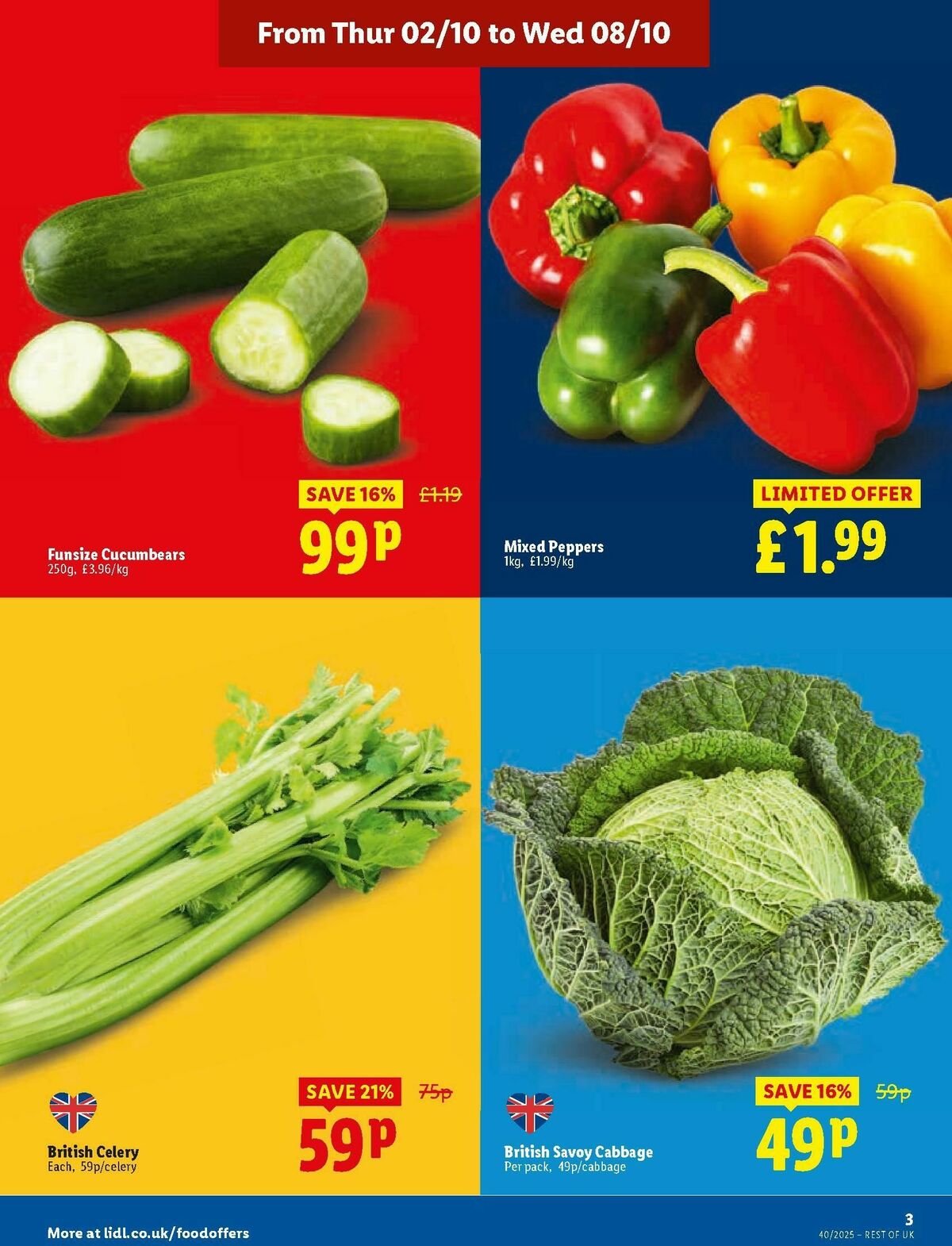 LIDL Offers from 2 October