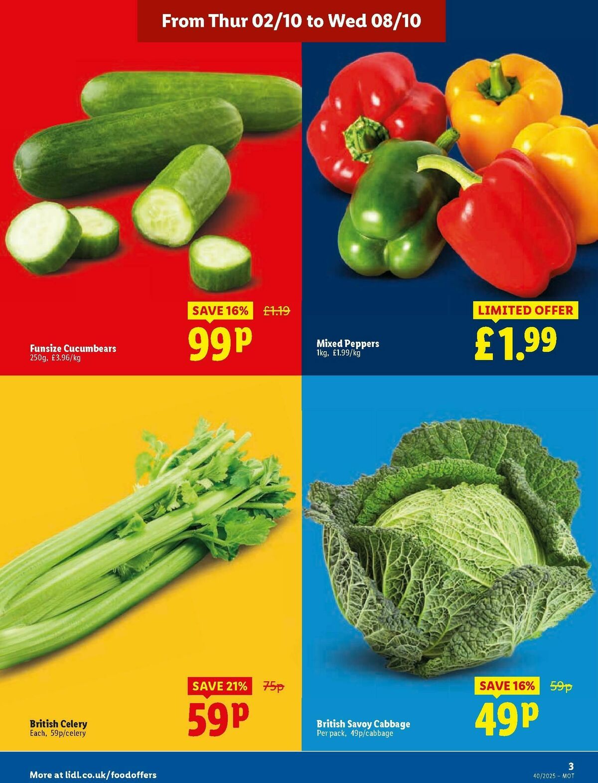 LIDL Scotland Offers from 2 October