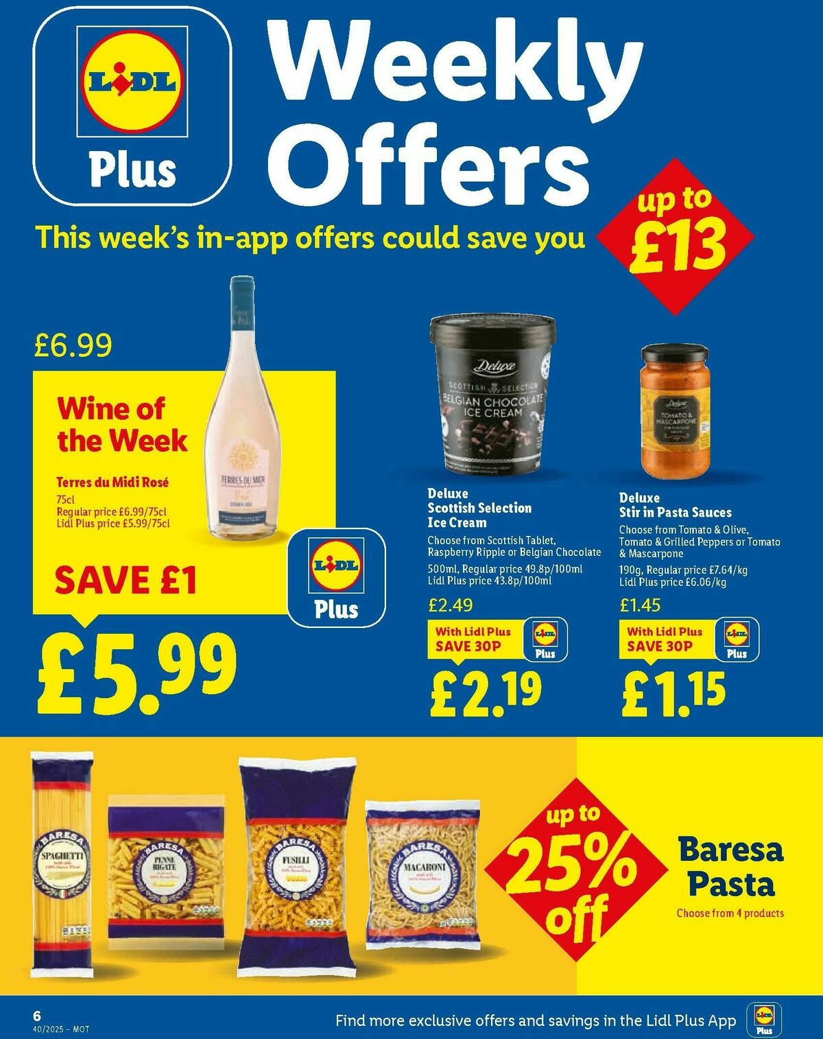 LIDL Scotland Offers from 2 October