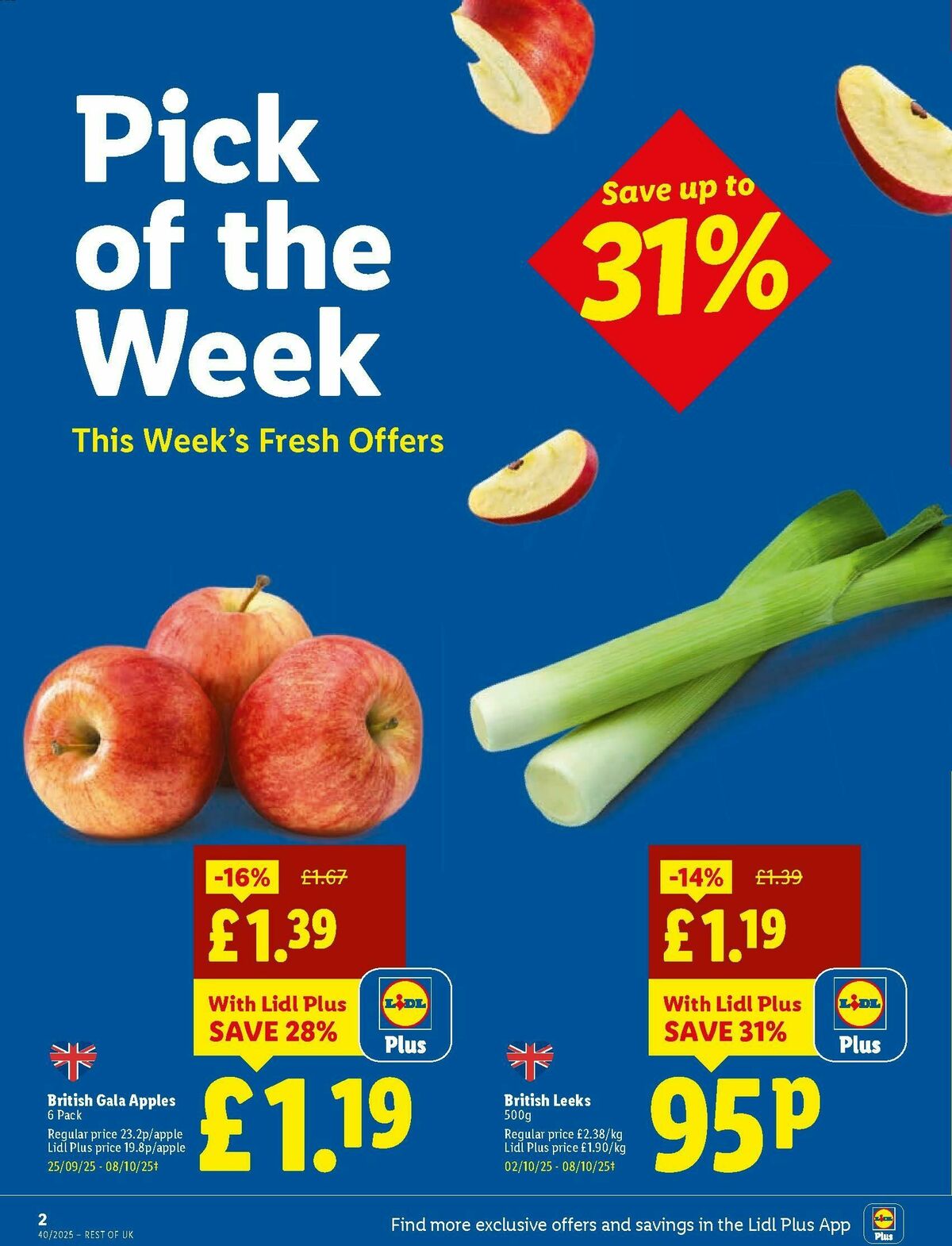 LIDL Wales Offers from 2 October