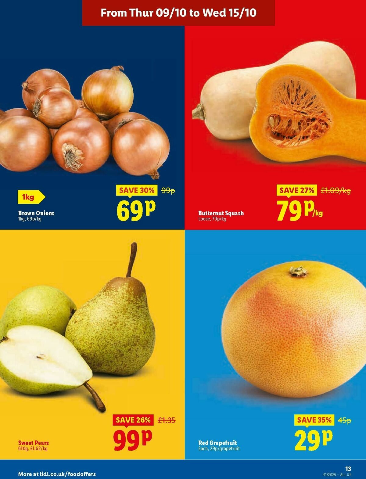 LIDL Offers from 9 October