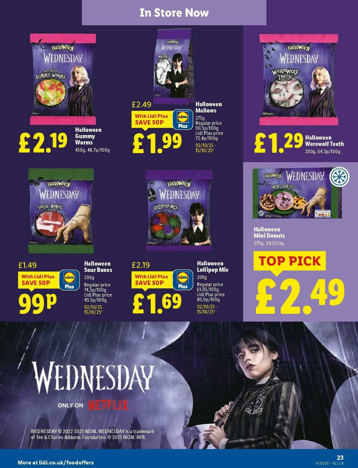 LIDL Offers from 9 October