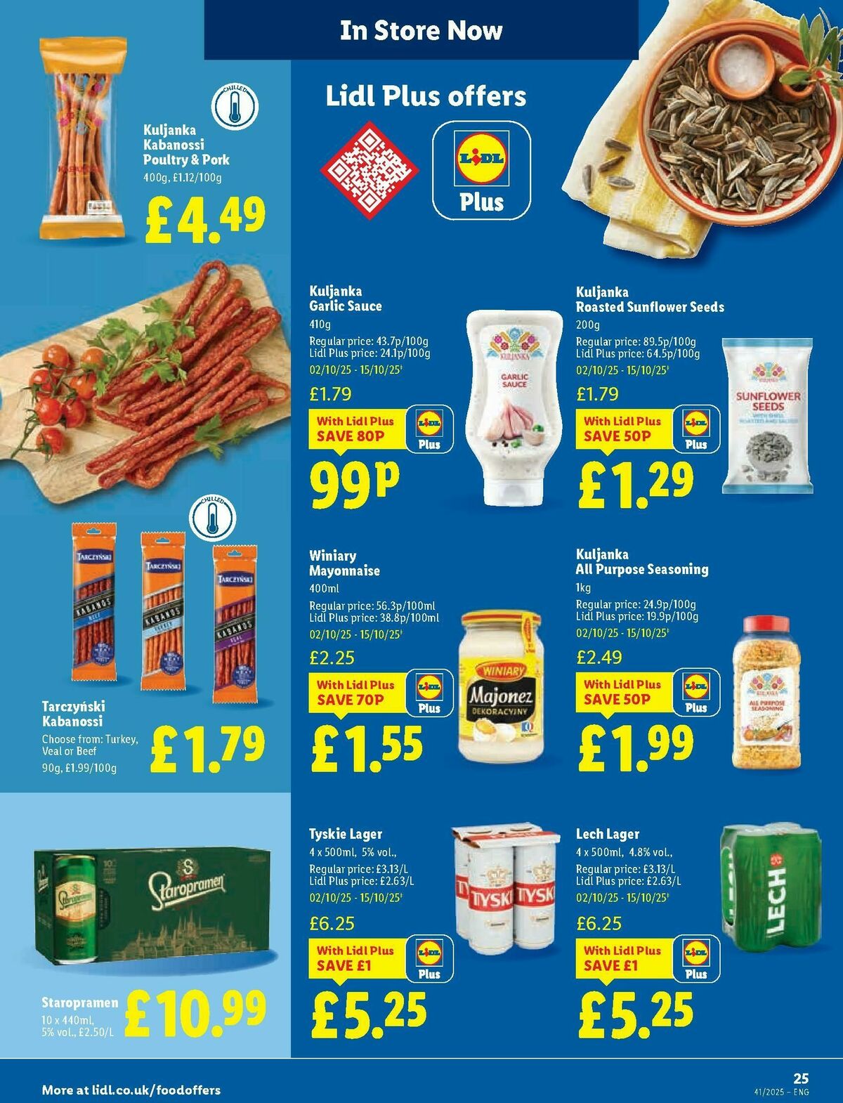 LIDL Offers from 9 October